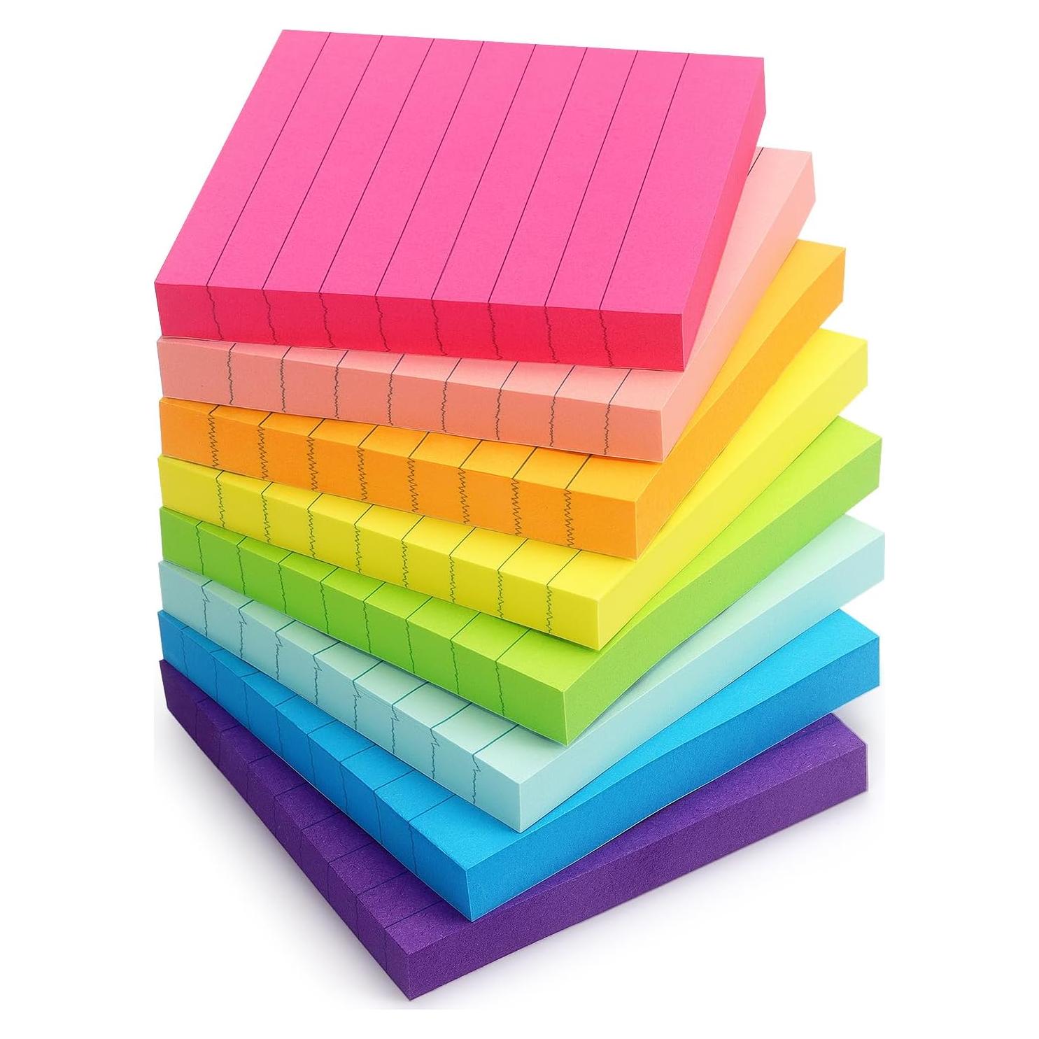 Notas Adhesivas Forradas Eastern Wolf 8 Pads 7.62x7.62 cm