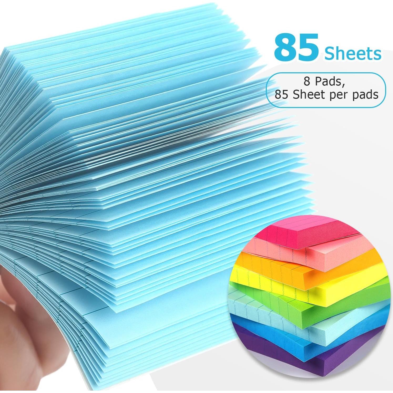 Notas Adhesivas Forradas Eastern Wolf 8 Pads 7.62x7.62 cm