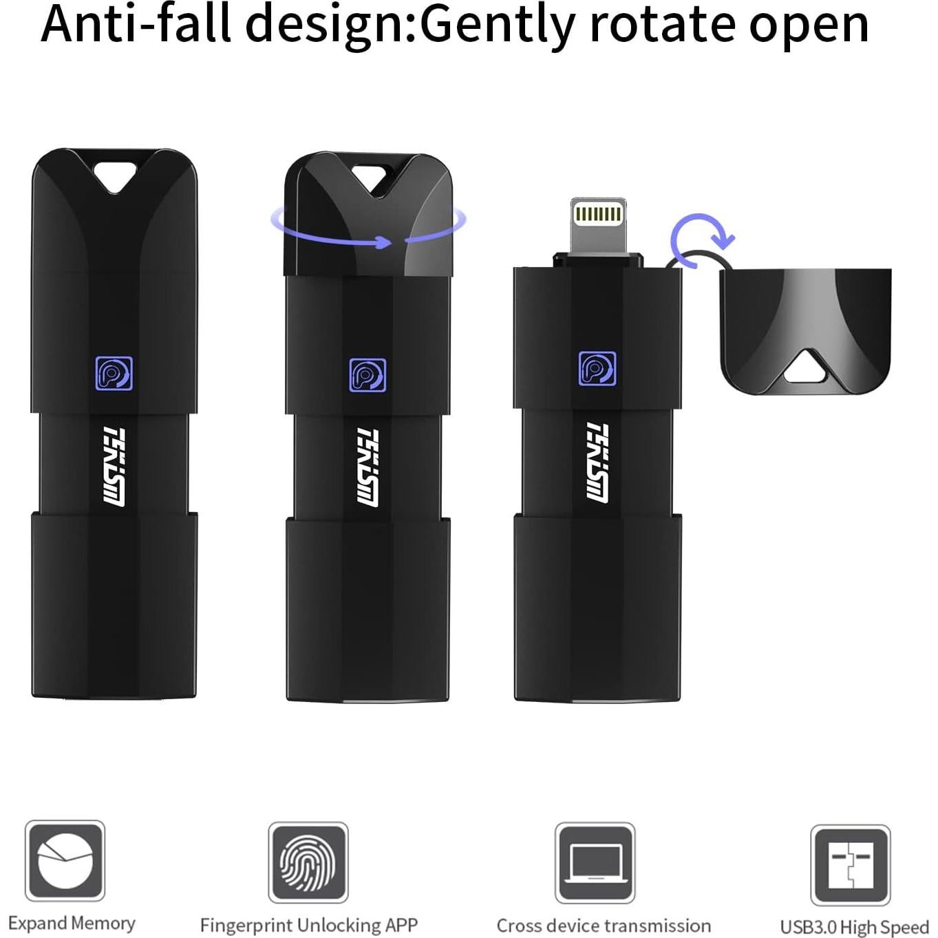 Pendrive MFi 128GB TEKISM USB para iPhone y iPad