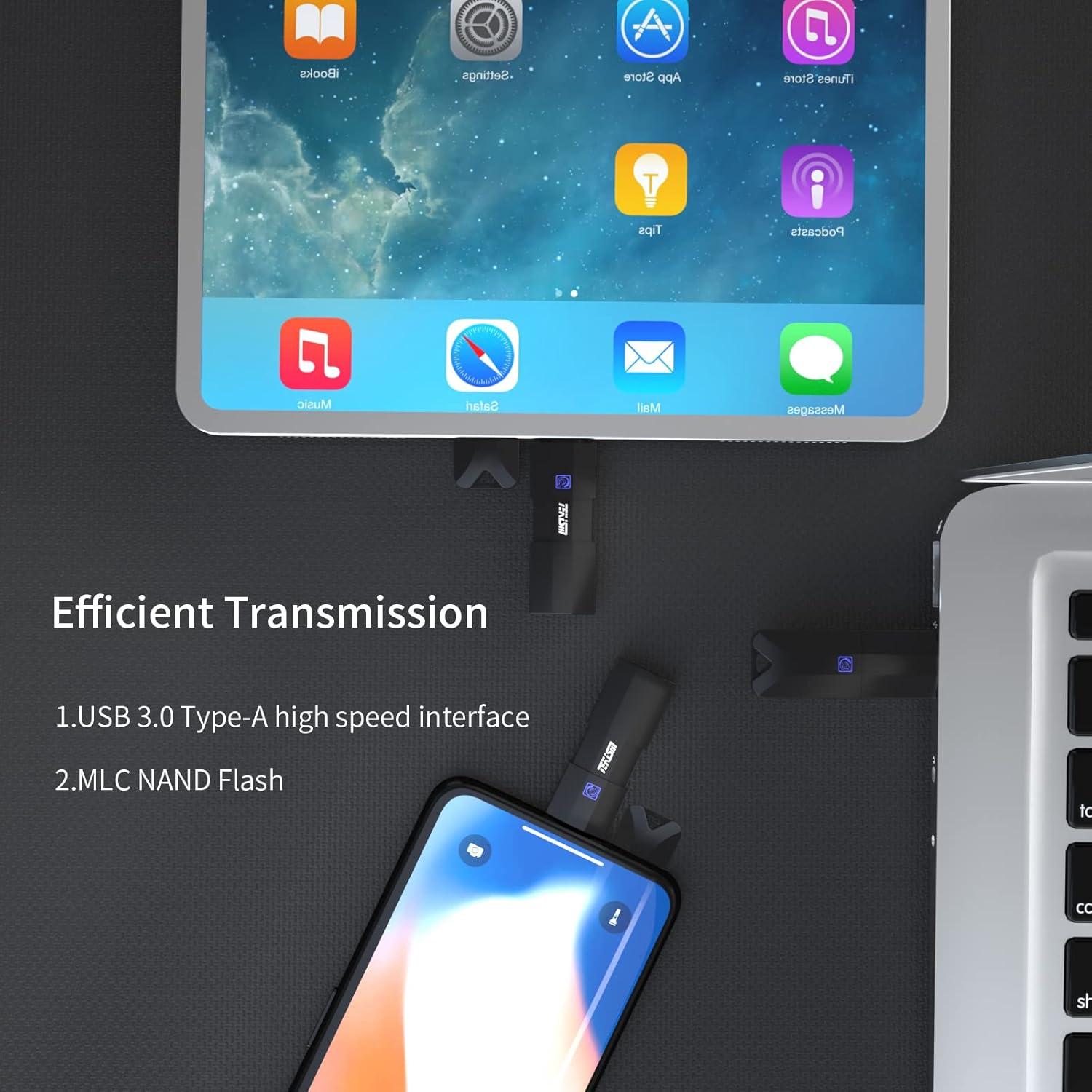 Pendrive MFi 128GB TEKISM USB para iPhone y iPad