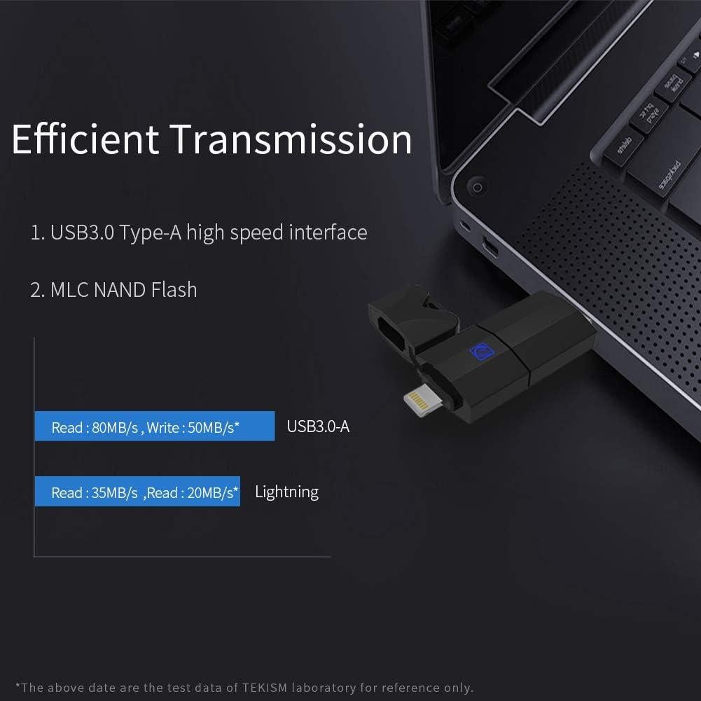 Pendrive MFi 128GB TEKISM USB para iPhone y iPad