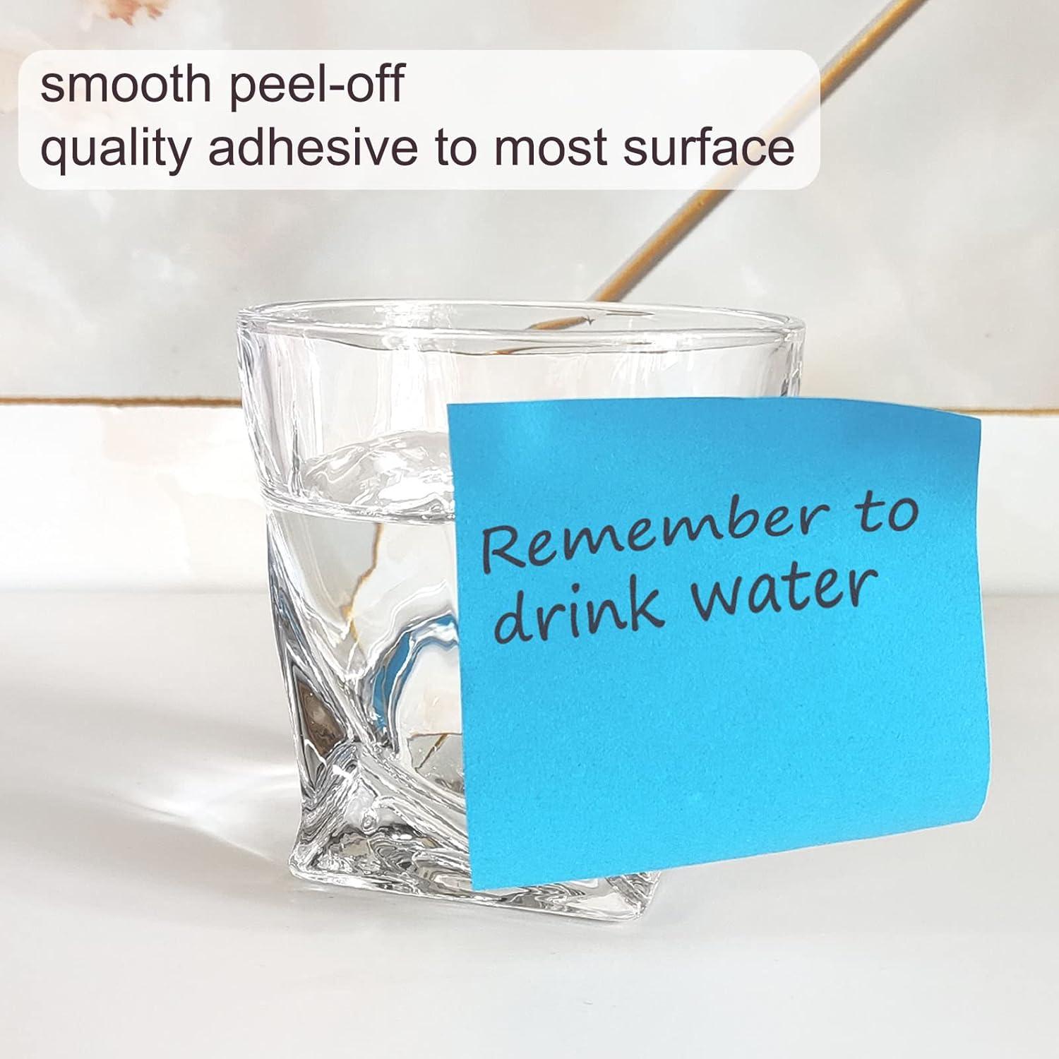 Paquete de 48 Notas Adhesivas Pop Up Beieverluck 3x3 Coloridas