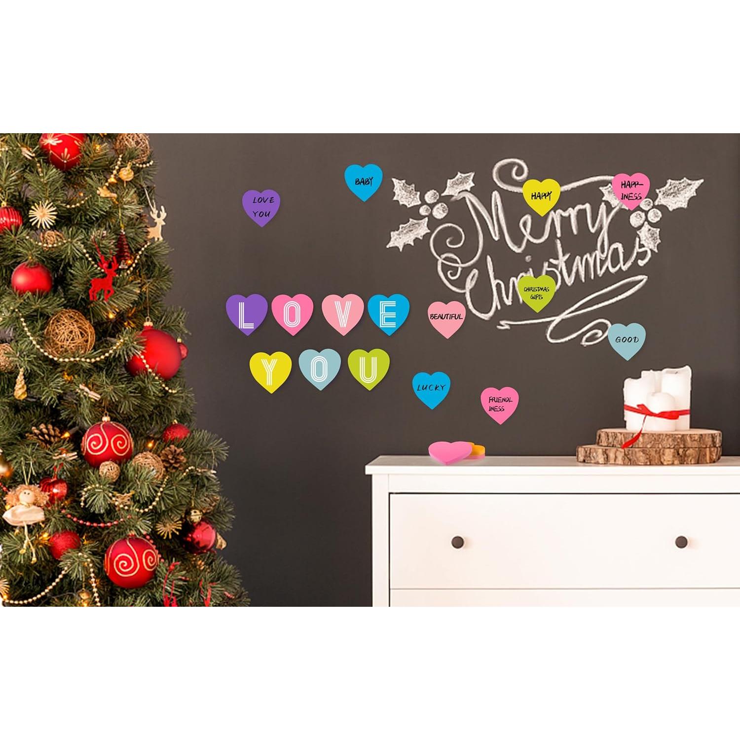 Notas Adhesivas Corazón TKTB 7.62x7.62 cm 8 Bloc 82 Hojas