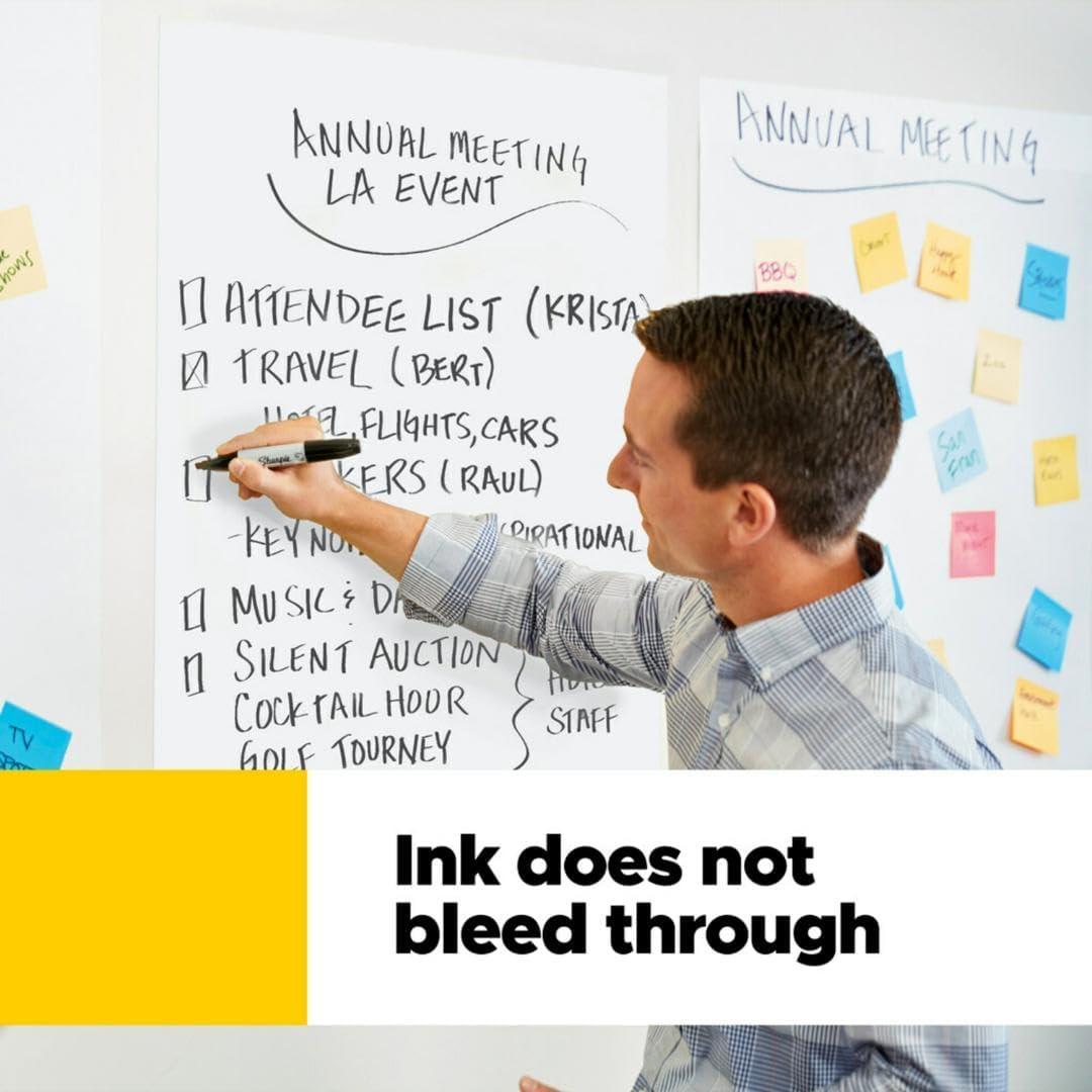 Post-it Super Sticky Easel Pad 63.5x76.2 cm Blanco 30 Hojas 2 Pads