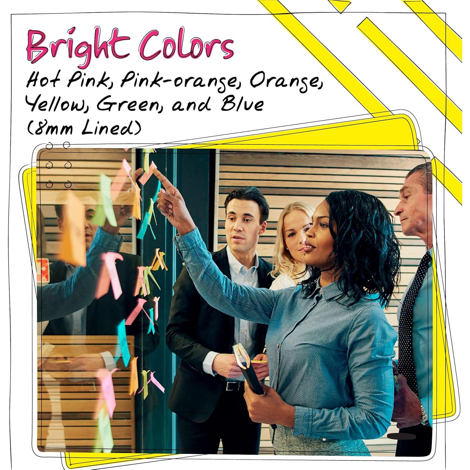 Notas Adhesivas Rayadas 10 Paquetes 500 Hojas Mejores Productos