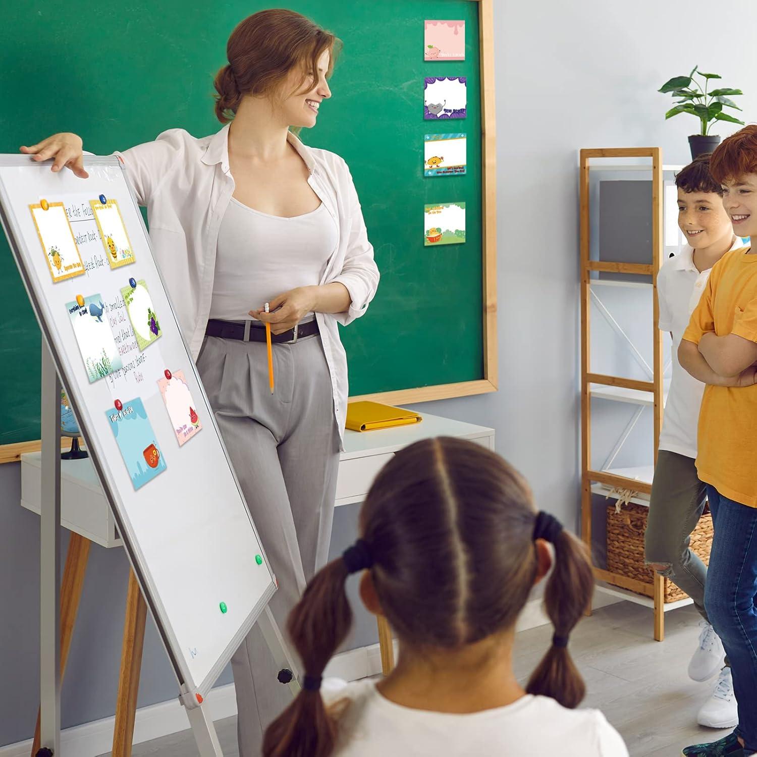 Bloc de Notas Adhesivas Geyee 12 Pcs Motivacionales 7.62 cm