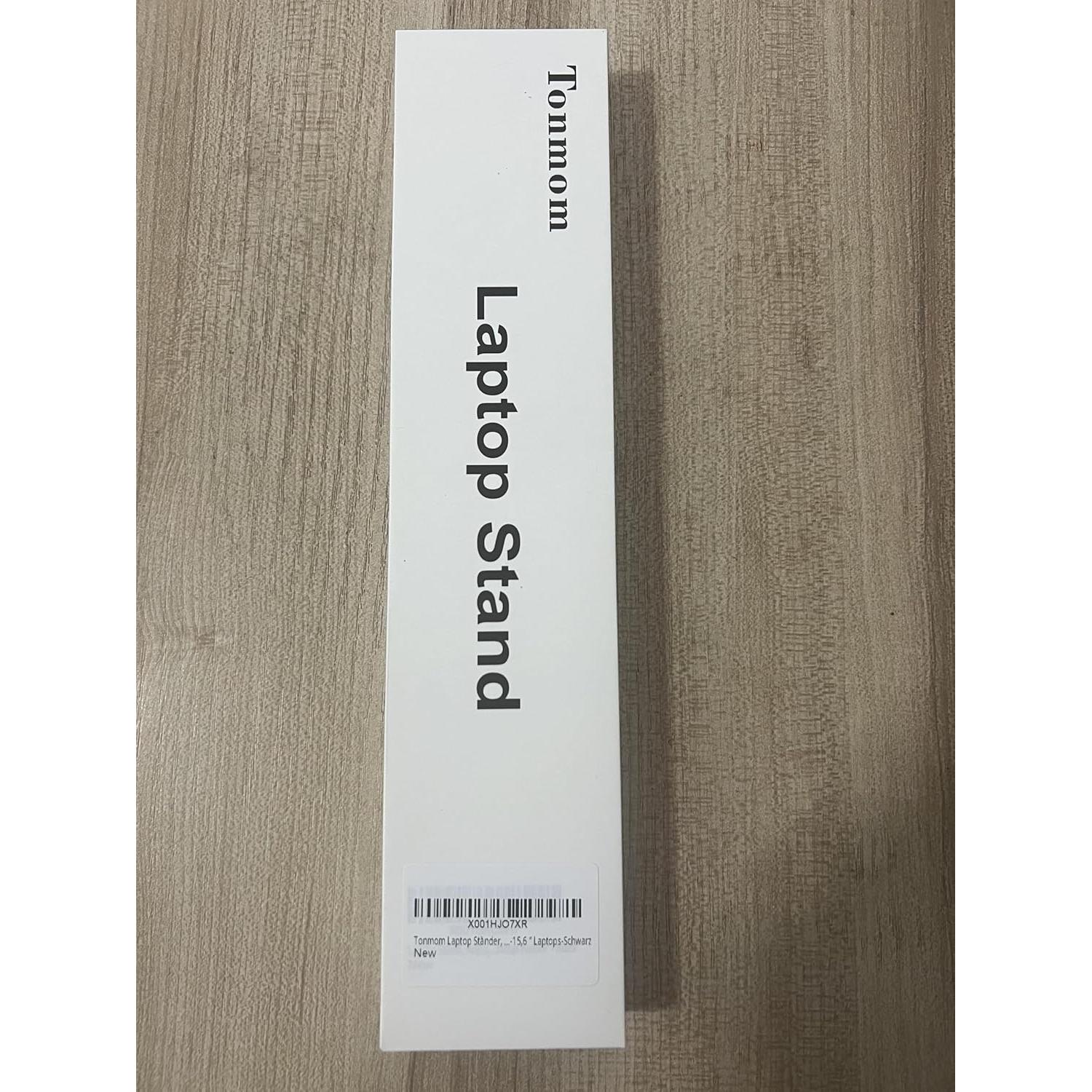 Soporte para Laptop Ajustable Tonmom 10-15.6" Ergonómico Negro