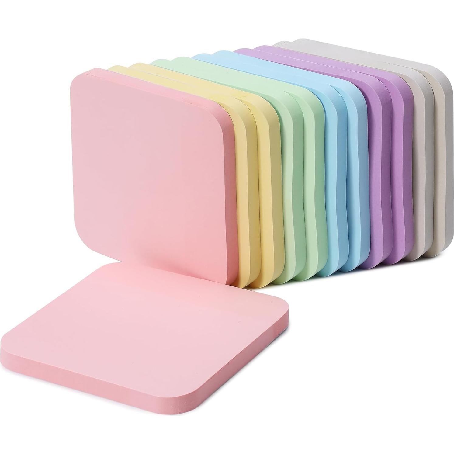 Set de Notas Adhesivas Mr. Pen 720 Hojas 7.1x7.1cm 6 Colores