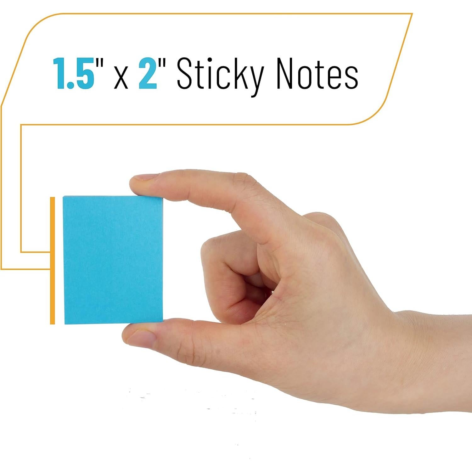 Notas Adhesivas Mr. Pen 3.81x5.08 cm, 36 Hojas, Coloridas