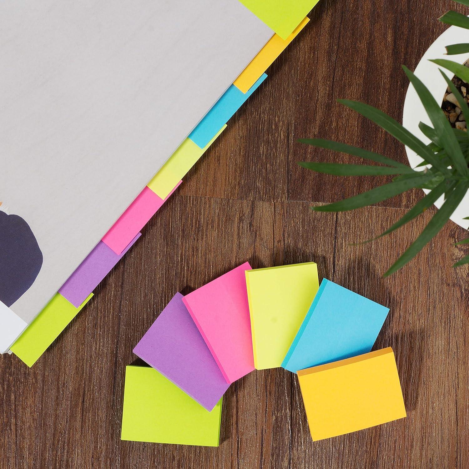 Notas Adhesivas Mr. Pen 3.81x5.08 cm, 36 Hojas, Coloridas