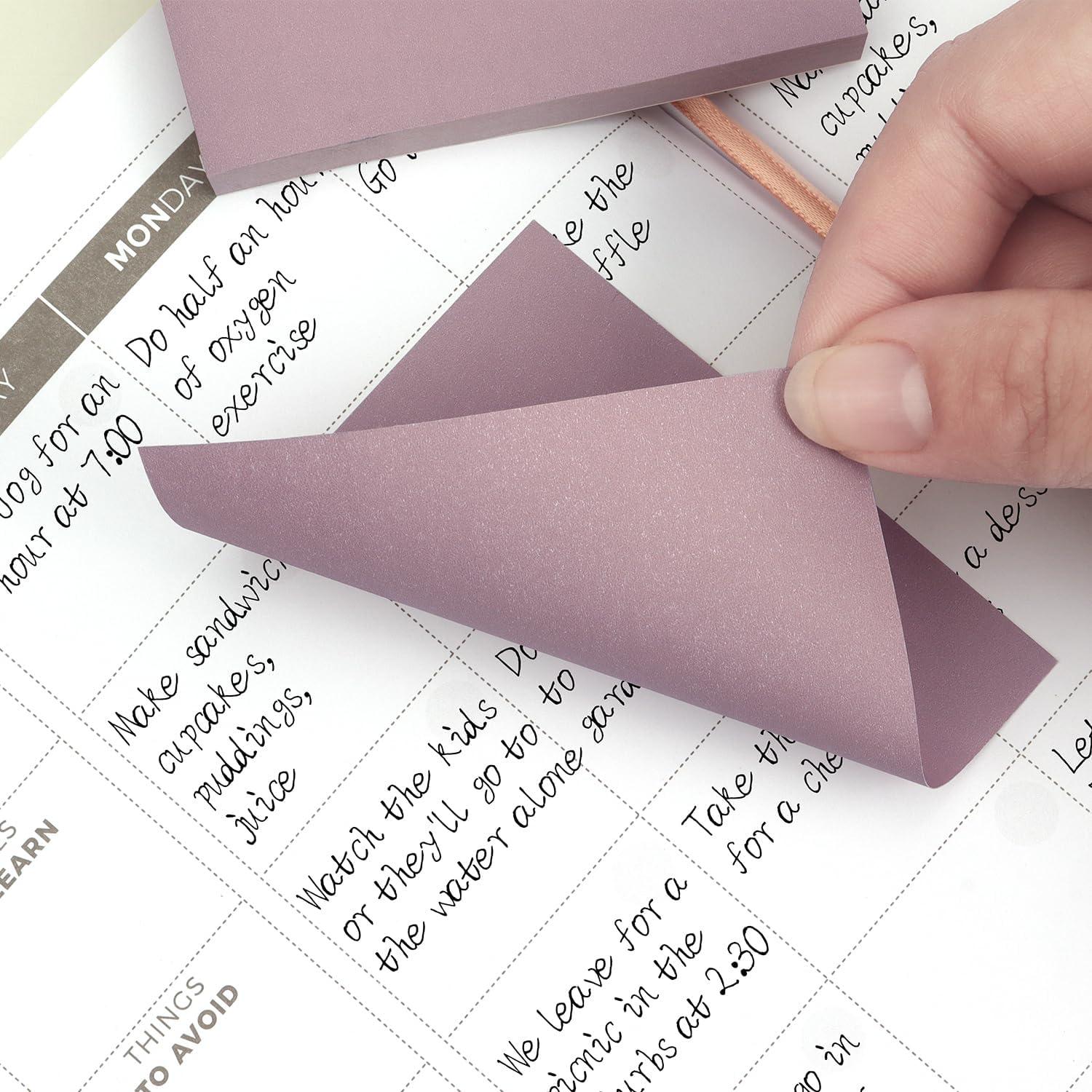 Notas Adhesivas 7.62x7.62 cm Osboo 8 Colores Morandi 560 Hojas