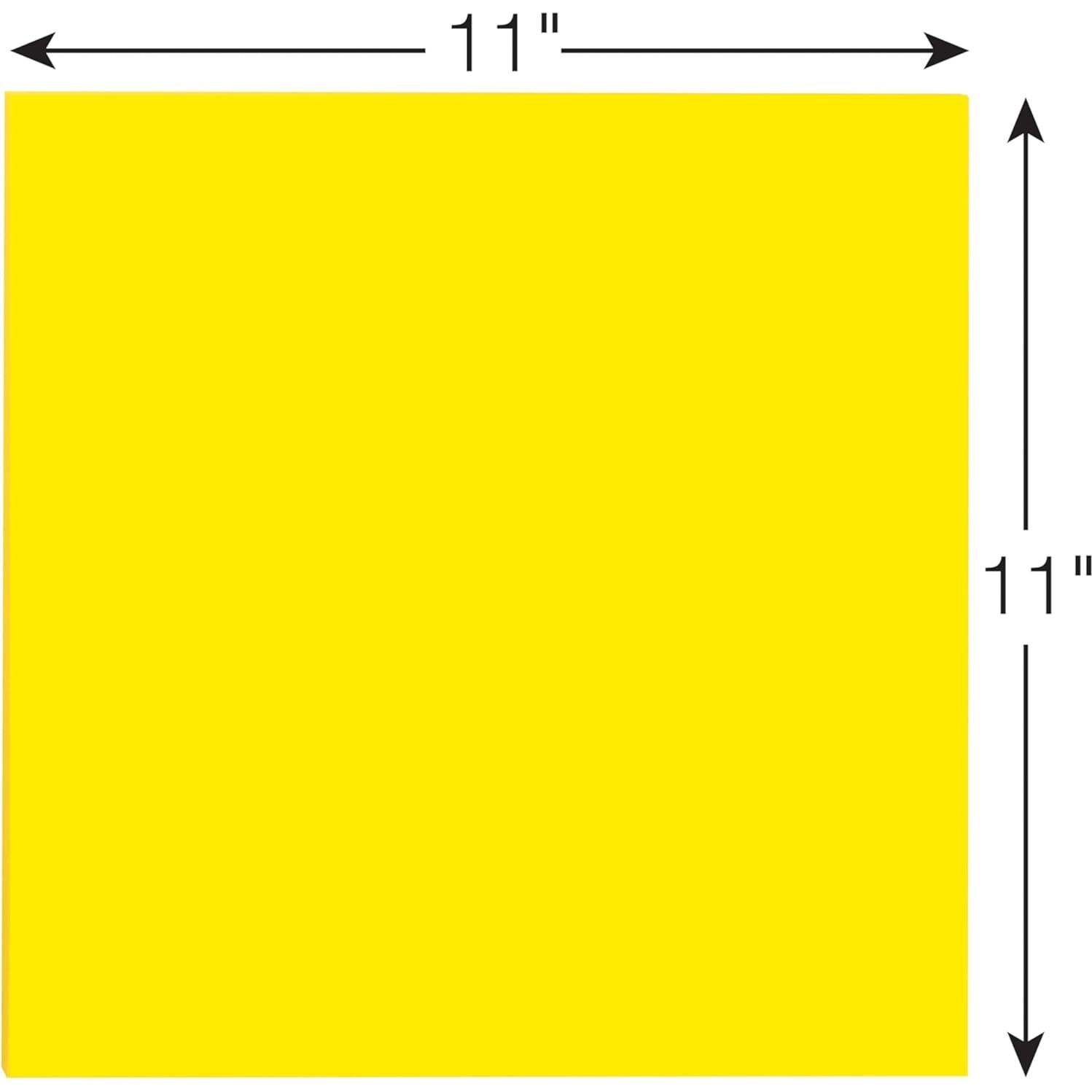 Notas Grandes Super Adhesivas Post-it 28x28 cm Amarillo 30 Hojas