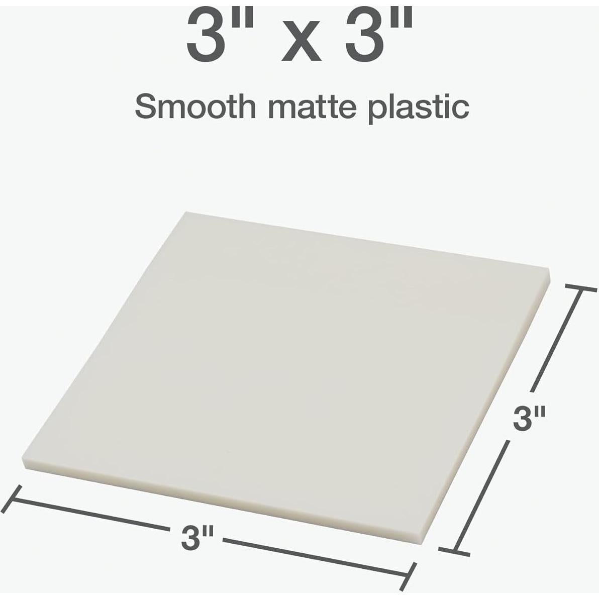 Notas Adhesivas Transparentes Redi-Tag 3x3 cm, 200 Hojas