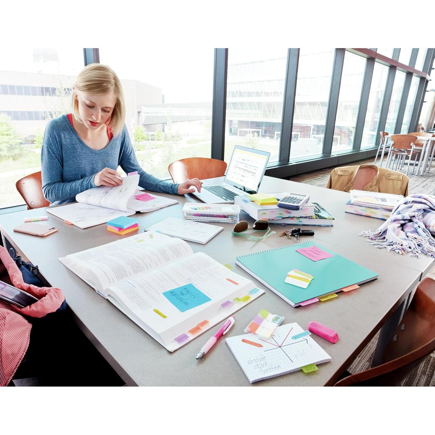 Marcadores de Página Post-it 1.27 cm x 5.08 cm, 50 Unidades