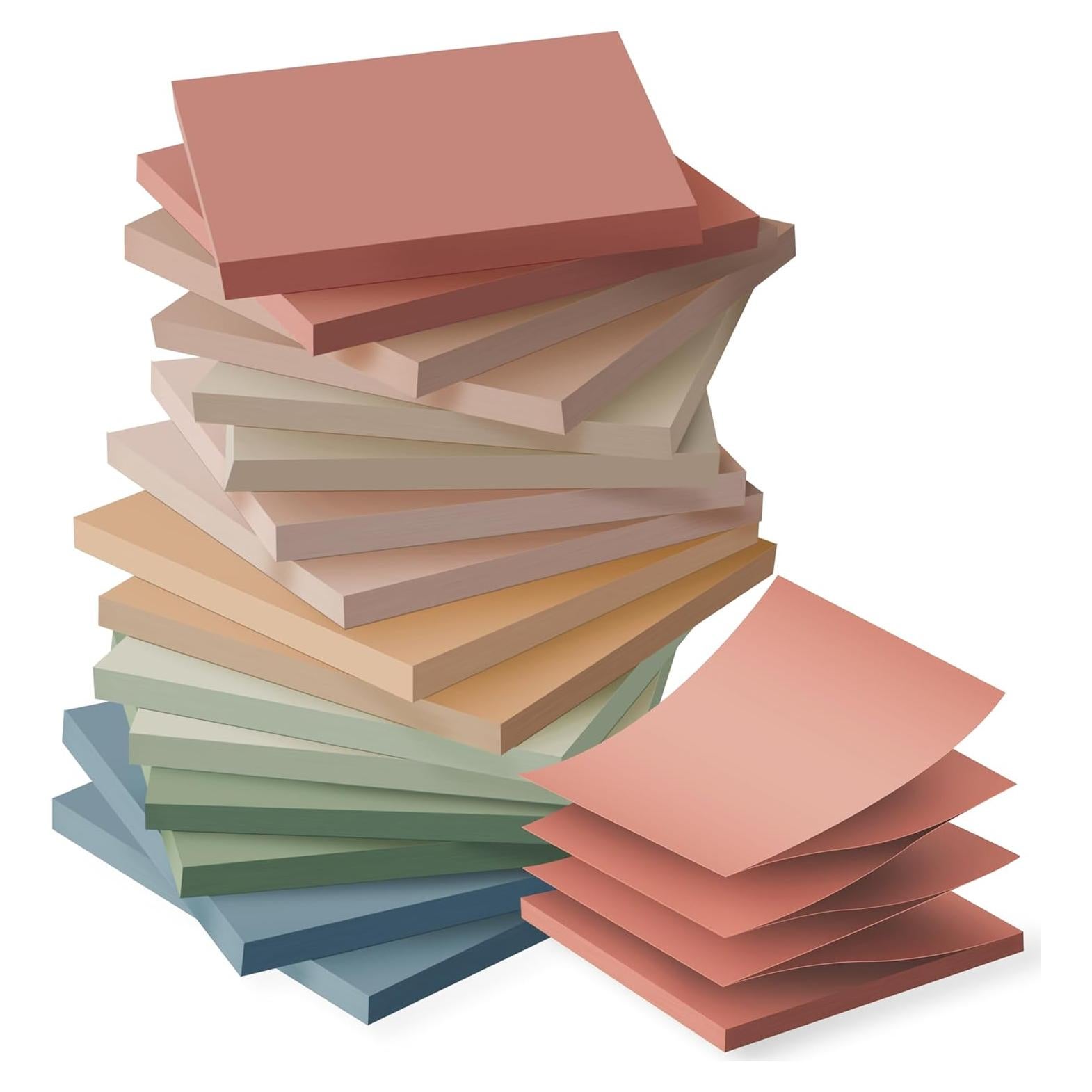 Notas Adhesivas Pop Up Kozerite 3x3" Vintage 16 Paquetes