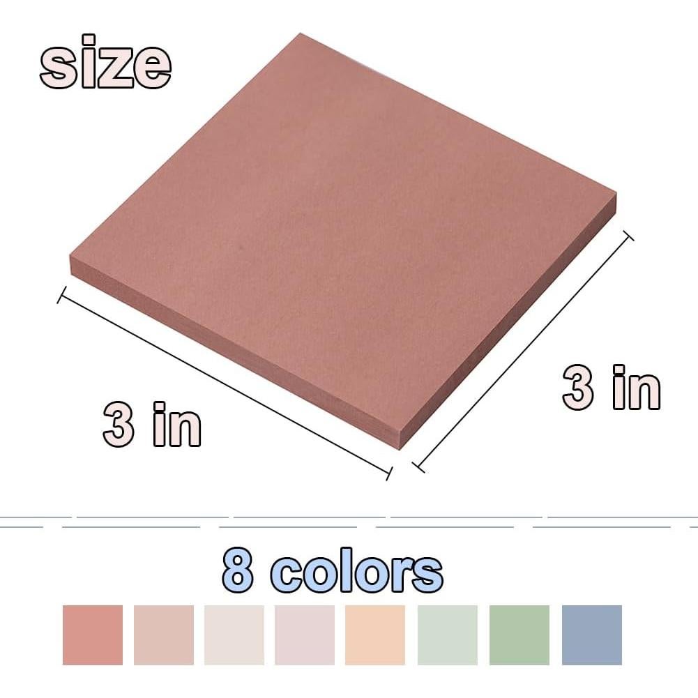 Notas Adhesivas Pop Up Kozerite 3x3" Vintage 16 Paquetes