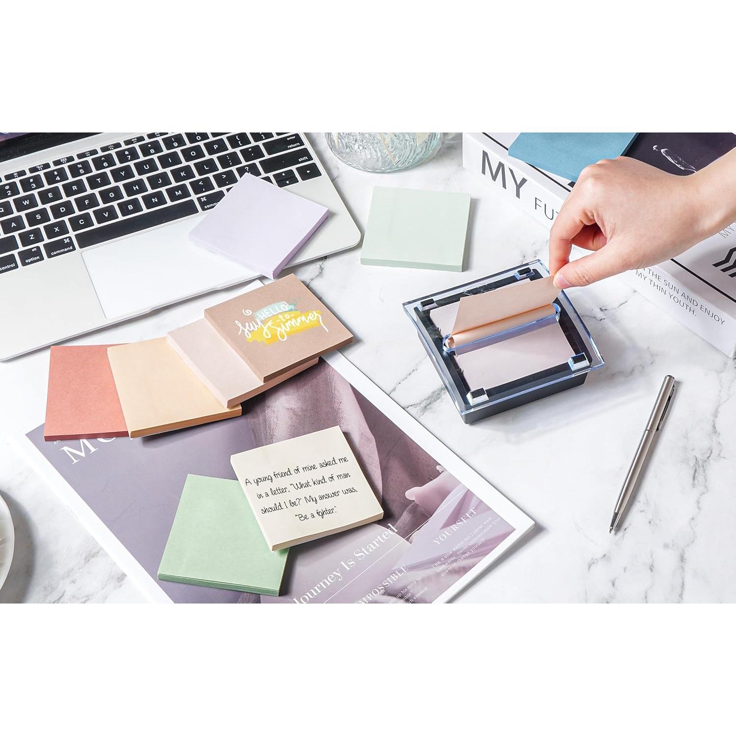 Notas Adhesivas Pop Up TKTB Vintage 3x3 cm 18 Pads Fuerte Adhesivo