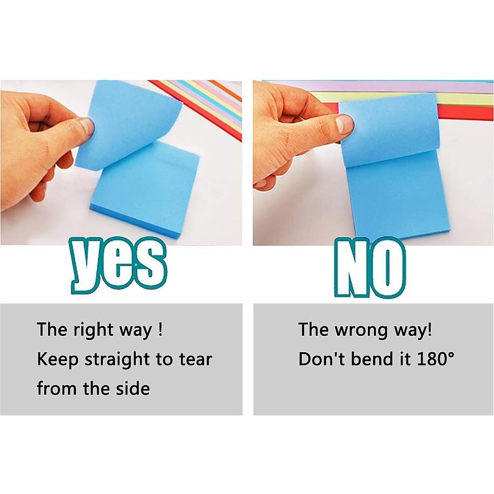 Notas Adhesivas SIMONA 7.6x7.6 cm Multicolor 6 Bloc 100 Hojas