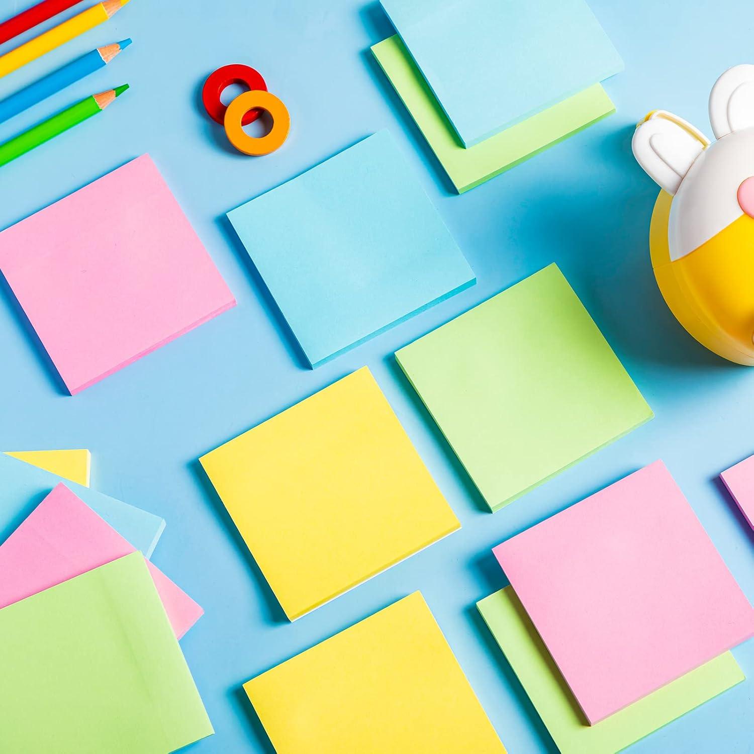 Notas Adhesivas Fainne 120 Paquetes 7.62x7.62 cm Colorido