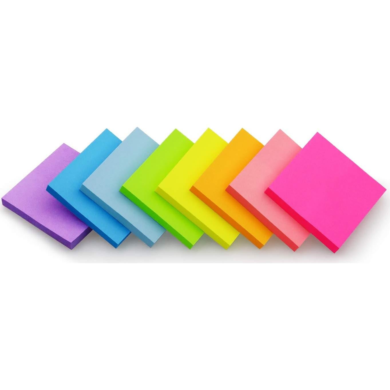 Notas Adhesivas Cuadradas Winner Aura 5.08 cm 24 Colores Brillantes