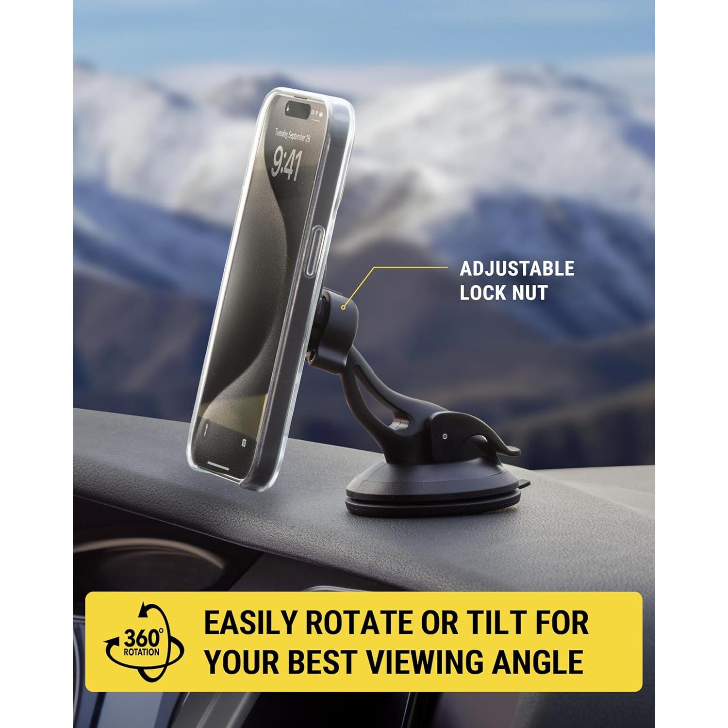 Soporte Magnético Scosche MagicMount SMSWD para Teléfono Negro