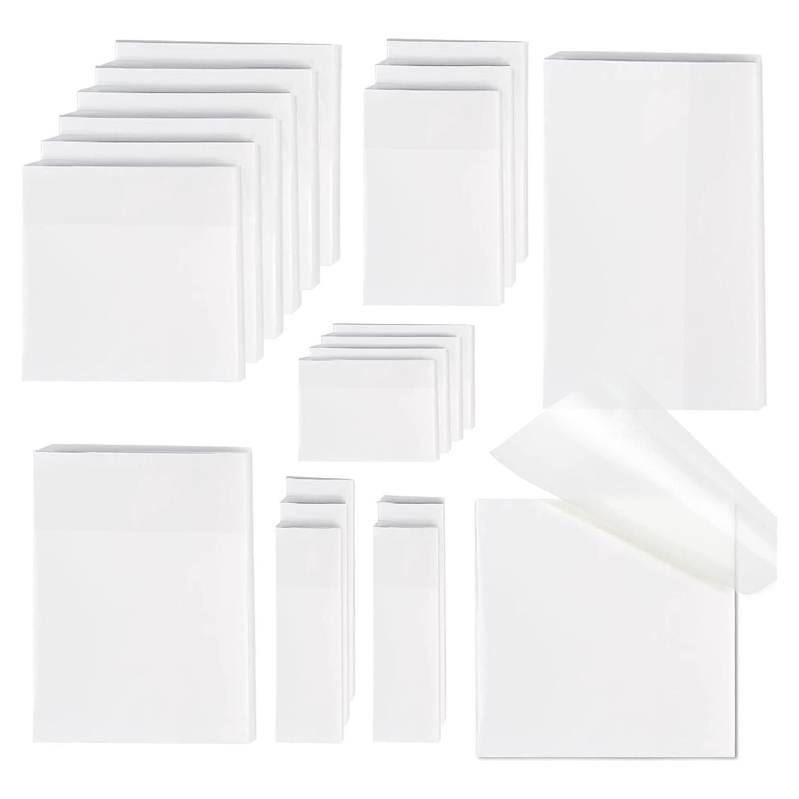 Notas Adhesivas Transparentes VITEVER 1000 Hojas 6 Tamaños