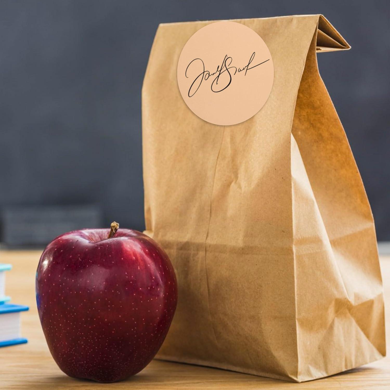 Notas Adhesivas Redondas Mr. Pen Vintage 12 Bloc 720 Hojas 7.1 cm