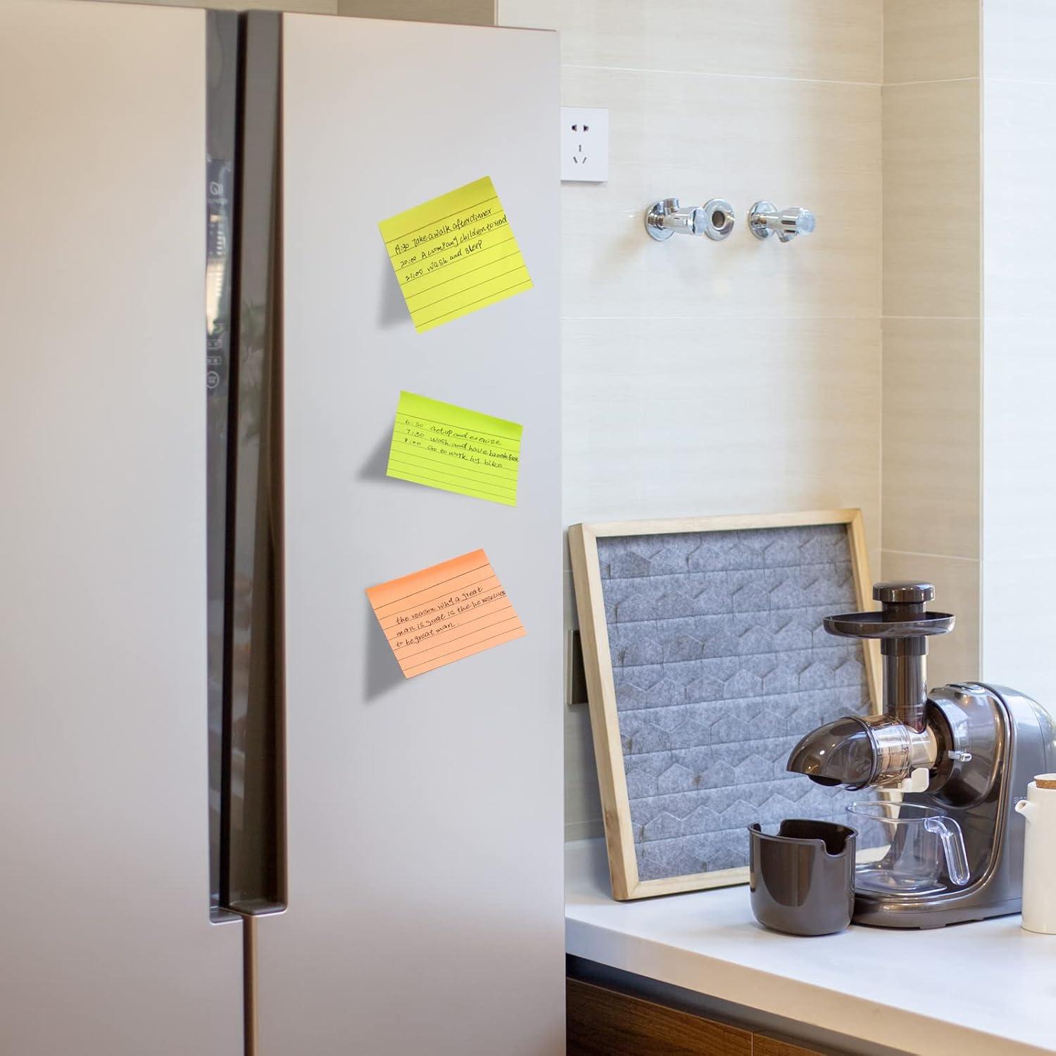 Pack 14 Notas Adhesivas Brillantes 10x15 cm y 8x8 cm