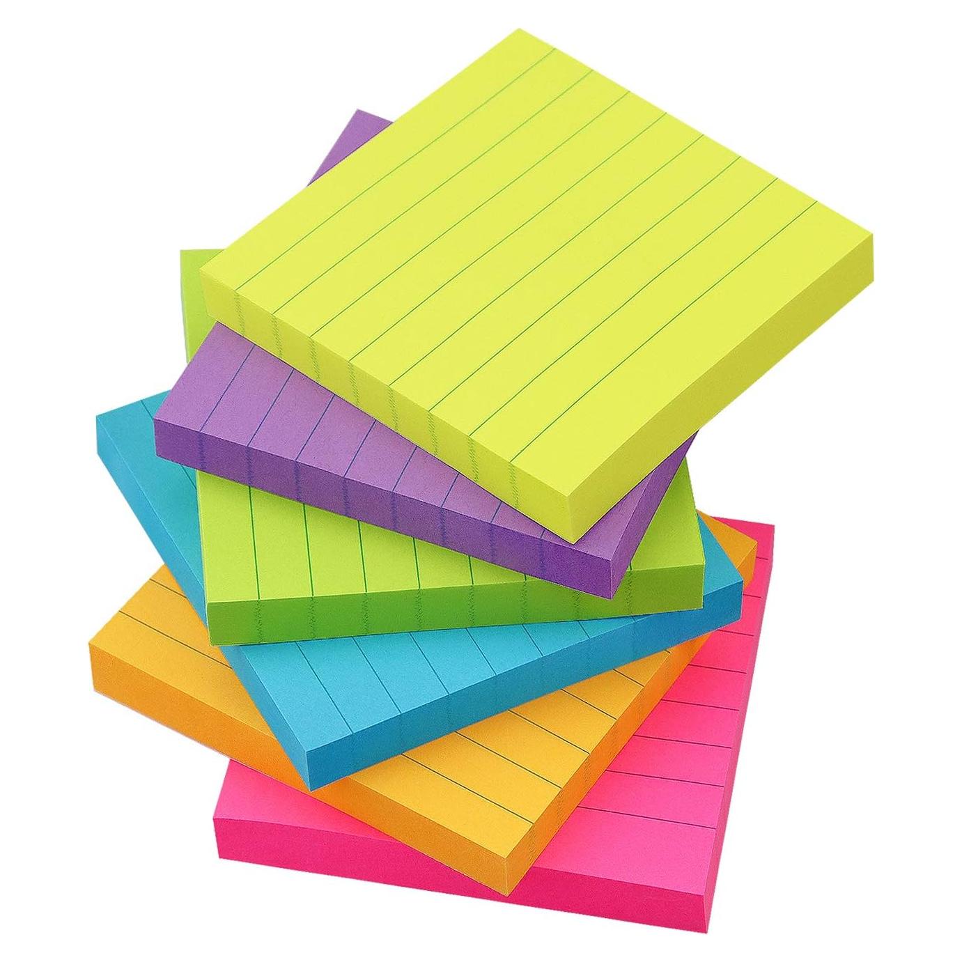 Notas Adhesivas Rayadas 7.6x7.6 cm Winner Aura - 540 Hojas