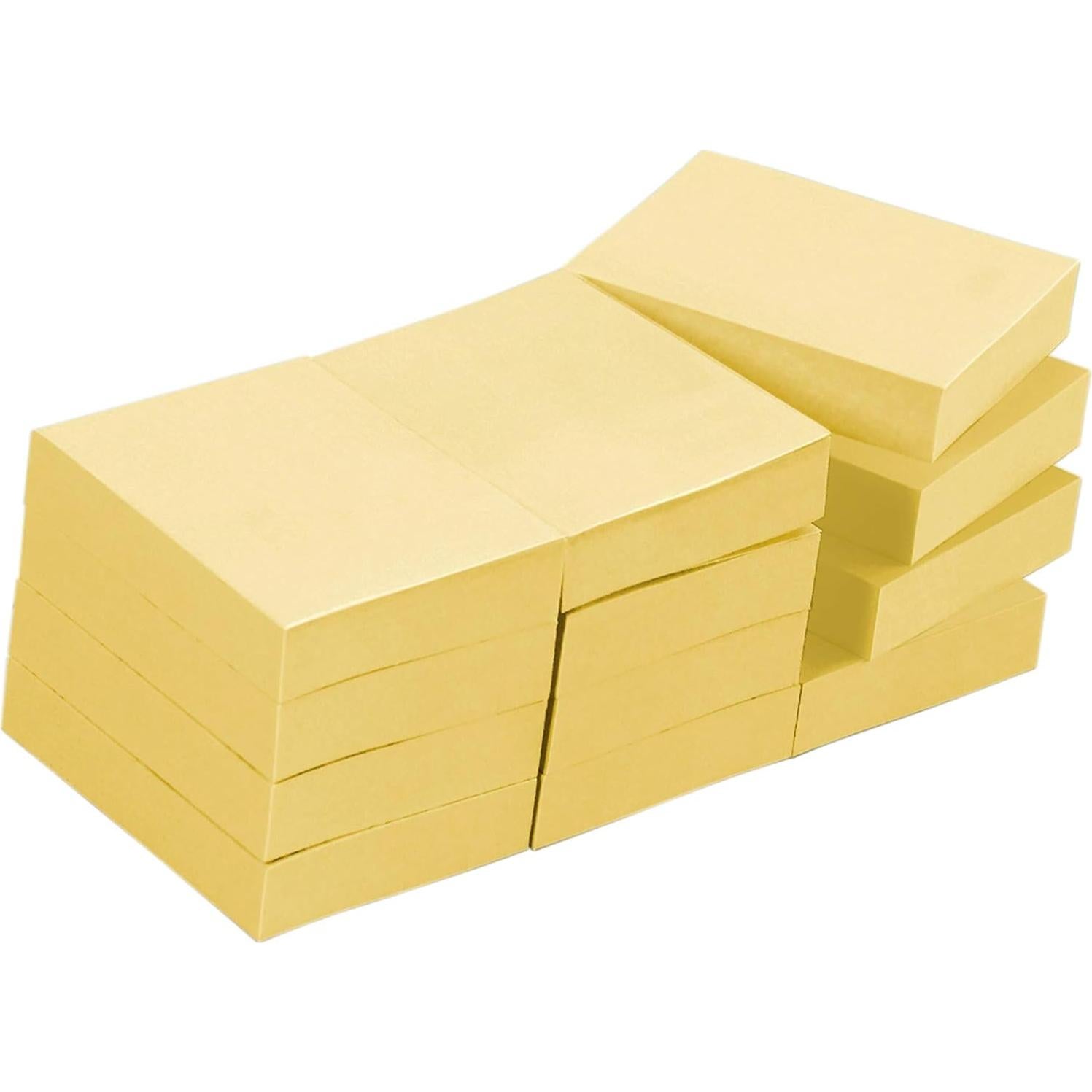 Notas Adhesivas Greener Post-it 3M Amarillo Canario 12 Bloc