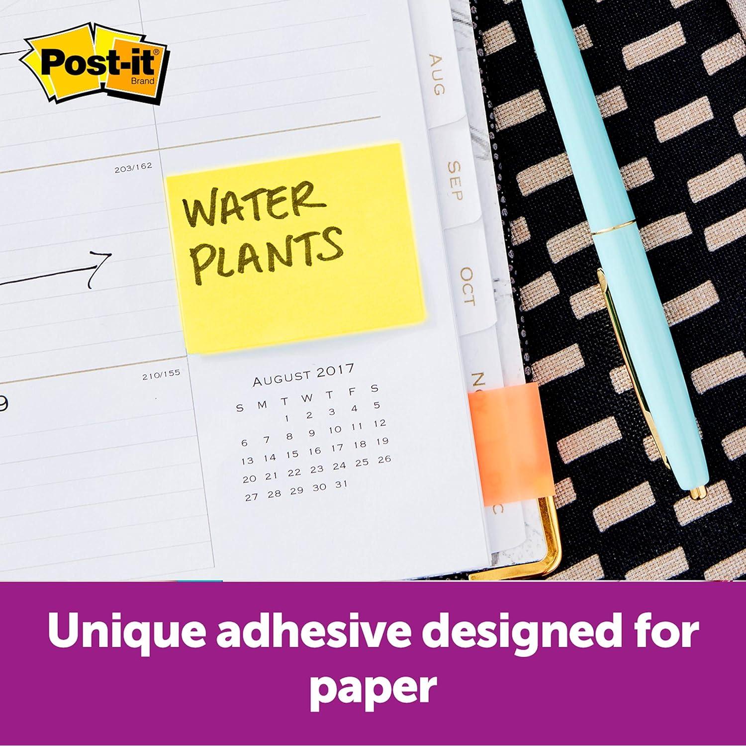 Notas Adhesivas Greener Post-it 3M Amarillo Canario 12 Bloc
