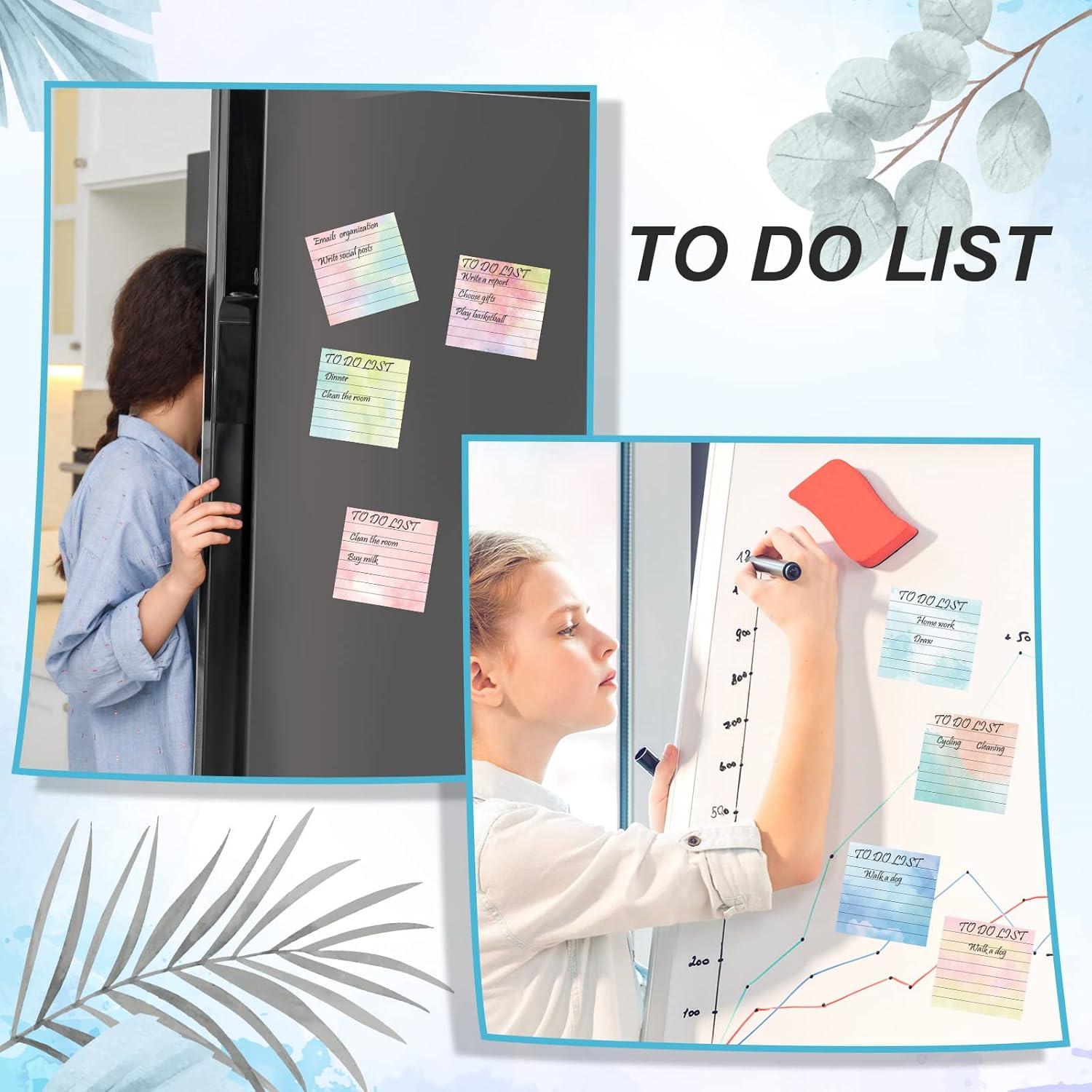 720 Notas Adhesivas Acuareladas Sabary 7.6x7.6cm Multicolor