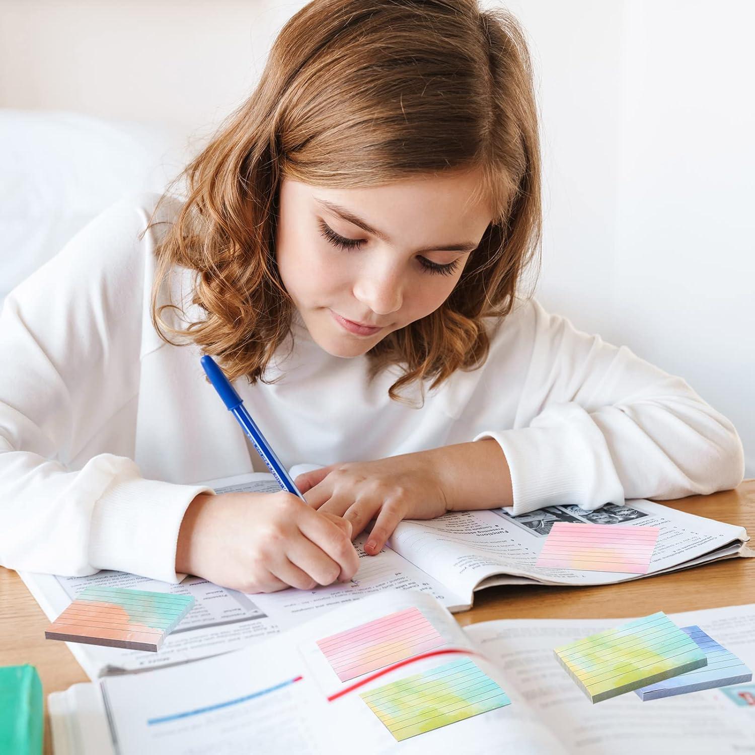 720 Notas Adhesivas Acuareladas Sabary 7.6x7.6cm Multicolor