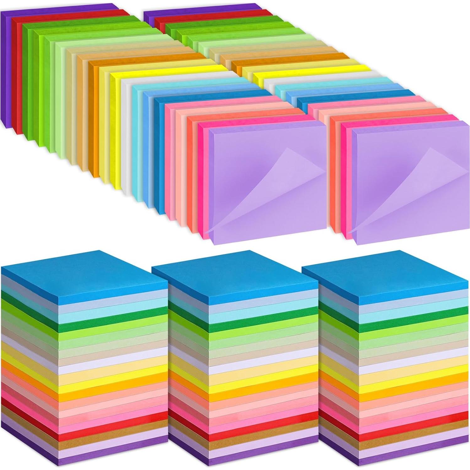 Paquete de 100 Notas Adhesivas Coloridas Oleitodh 7.62 cm