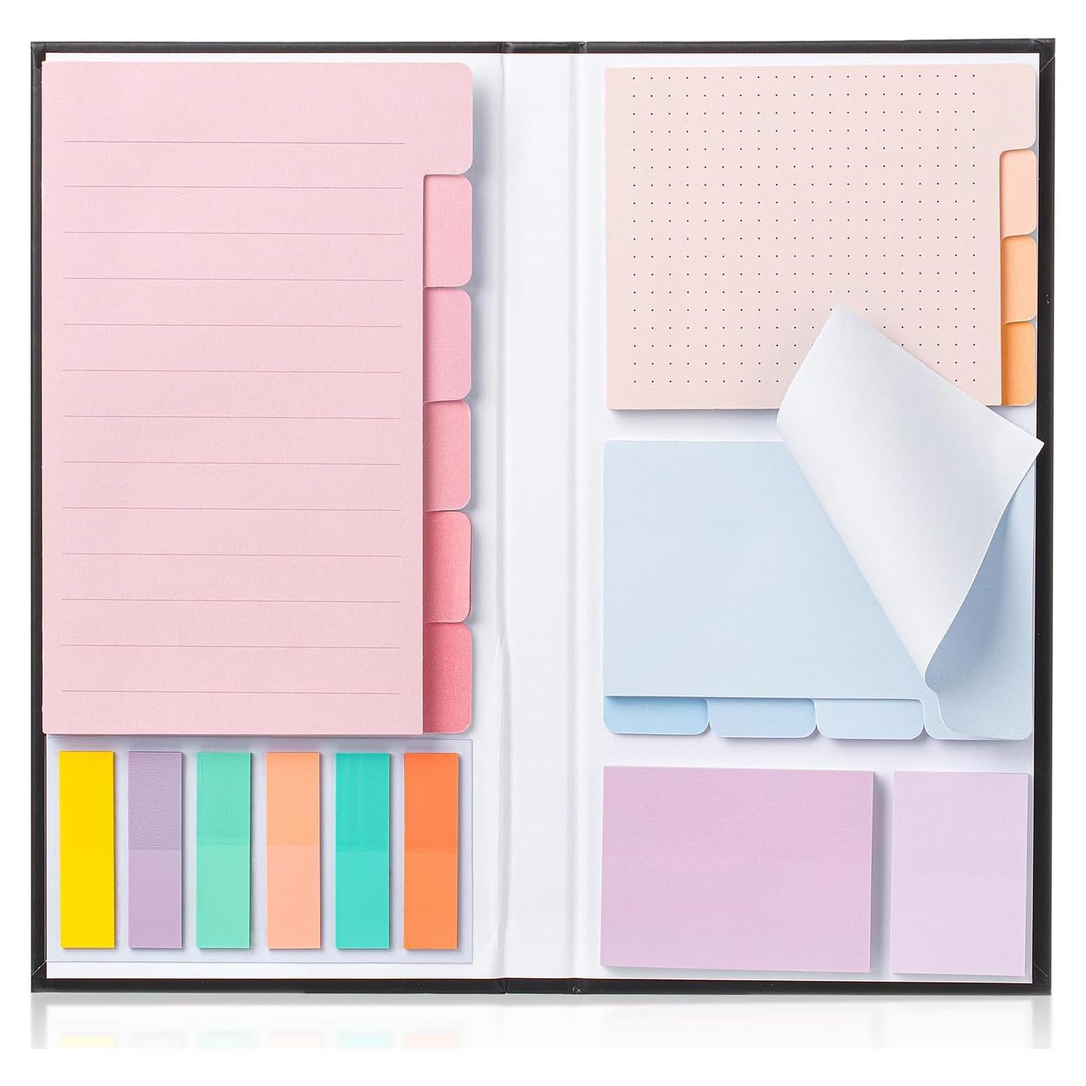 Set de Notas Adhesivas Mr. Pen 410 Piezas Pastel Macaron