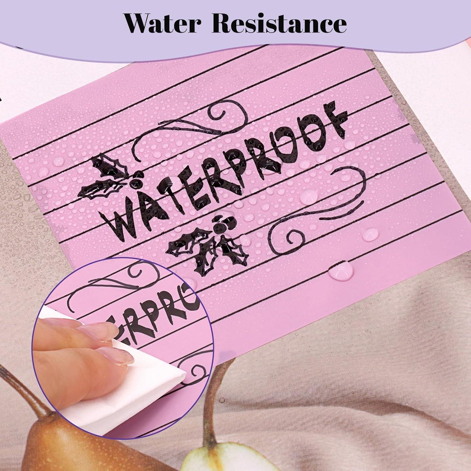 Notas Adhesivas Transparentes 3x3" Morado SYMDROMIA 300 Hojas