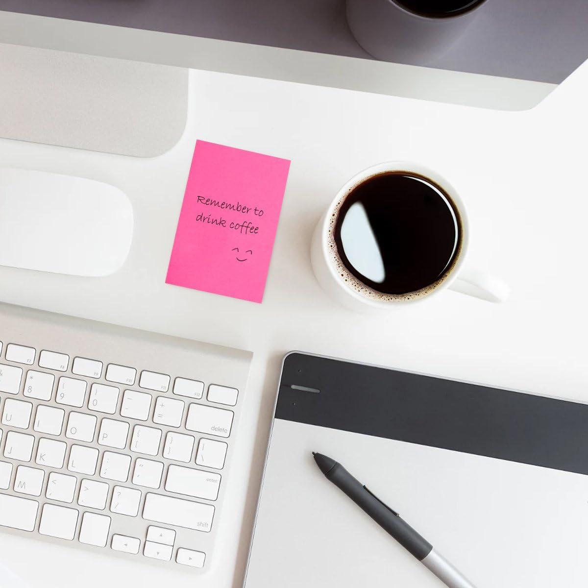 Notas Adhesivas VANZAVANZU 5x7.6 cm, 12 Bloc, 100 Hojas