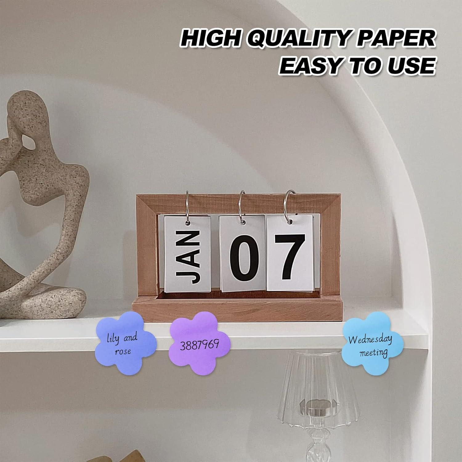 Notas Adhesivas YZDZSW Redondas Coloridas 600 Hojas 7.11 cm