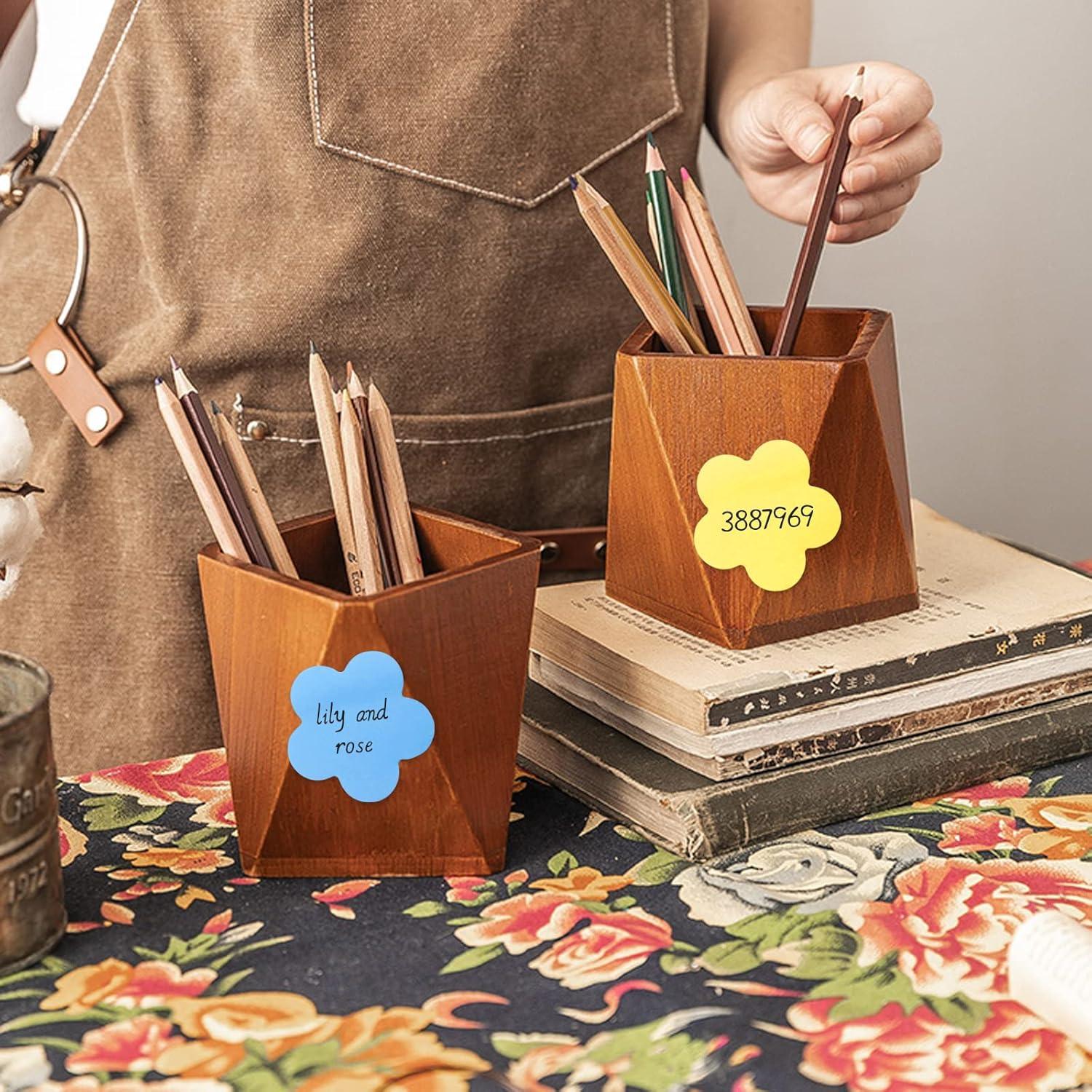 Notas Adhesivas YZDZSW Redondas Coloridas 600 Hojas 7.11 cm