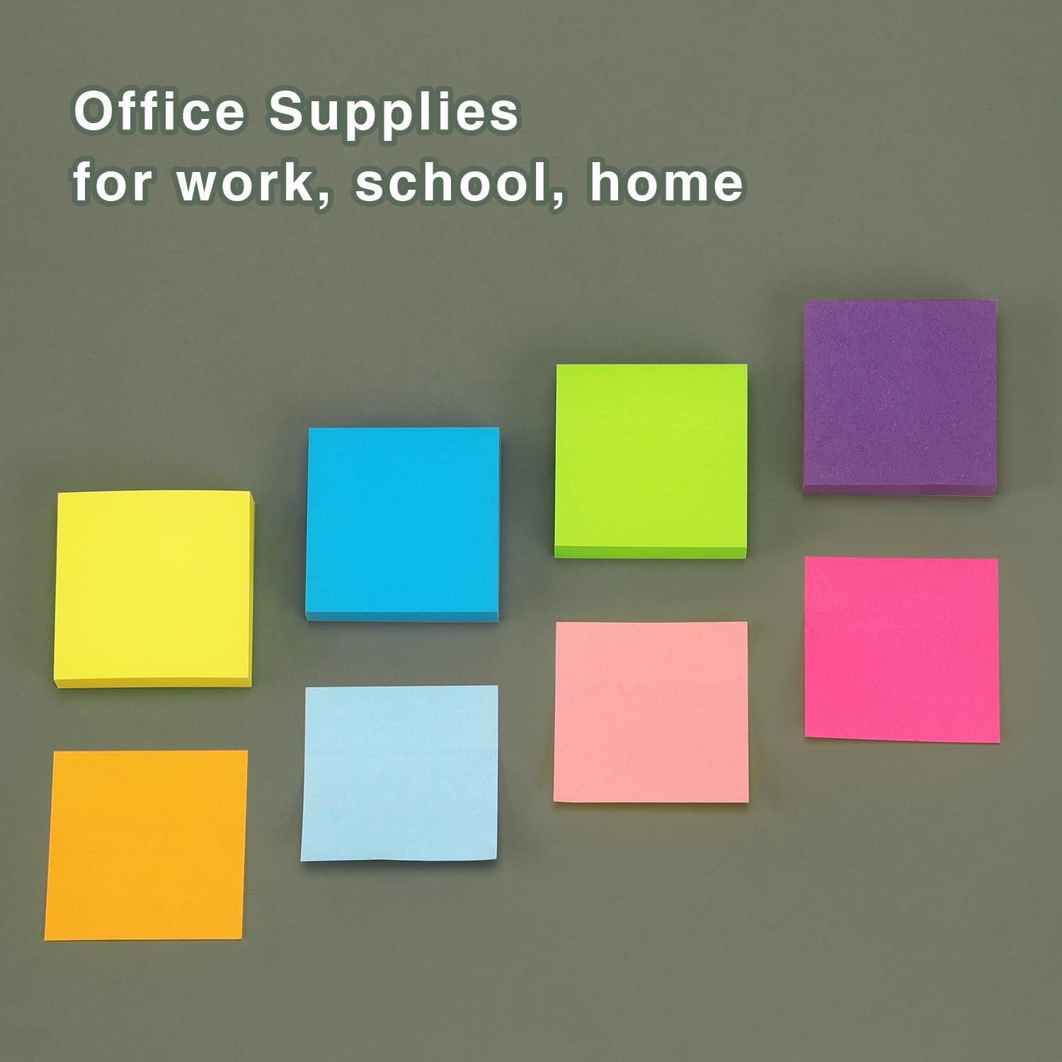 Notas Adhesivas Eastern Wolf 5x5 cm 16 Blocs 100 Hojas