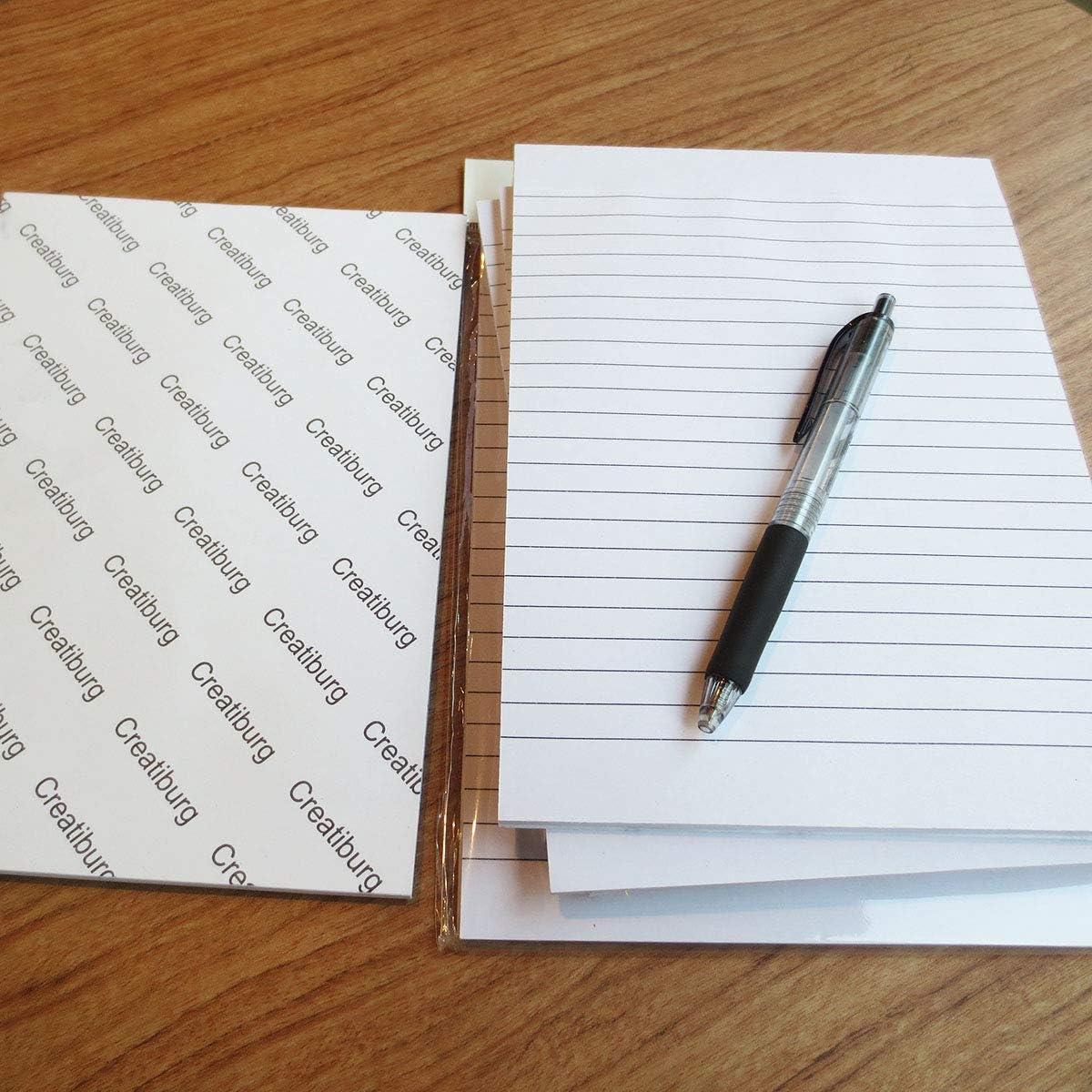 Notas Adhesivas Grandes Creatiburg 15.24x20.32 cm 6 Bloc 300 Hojas