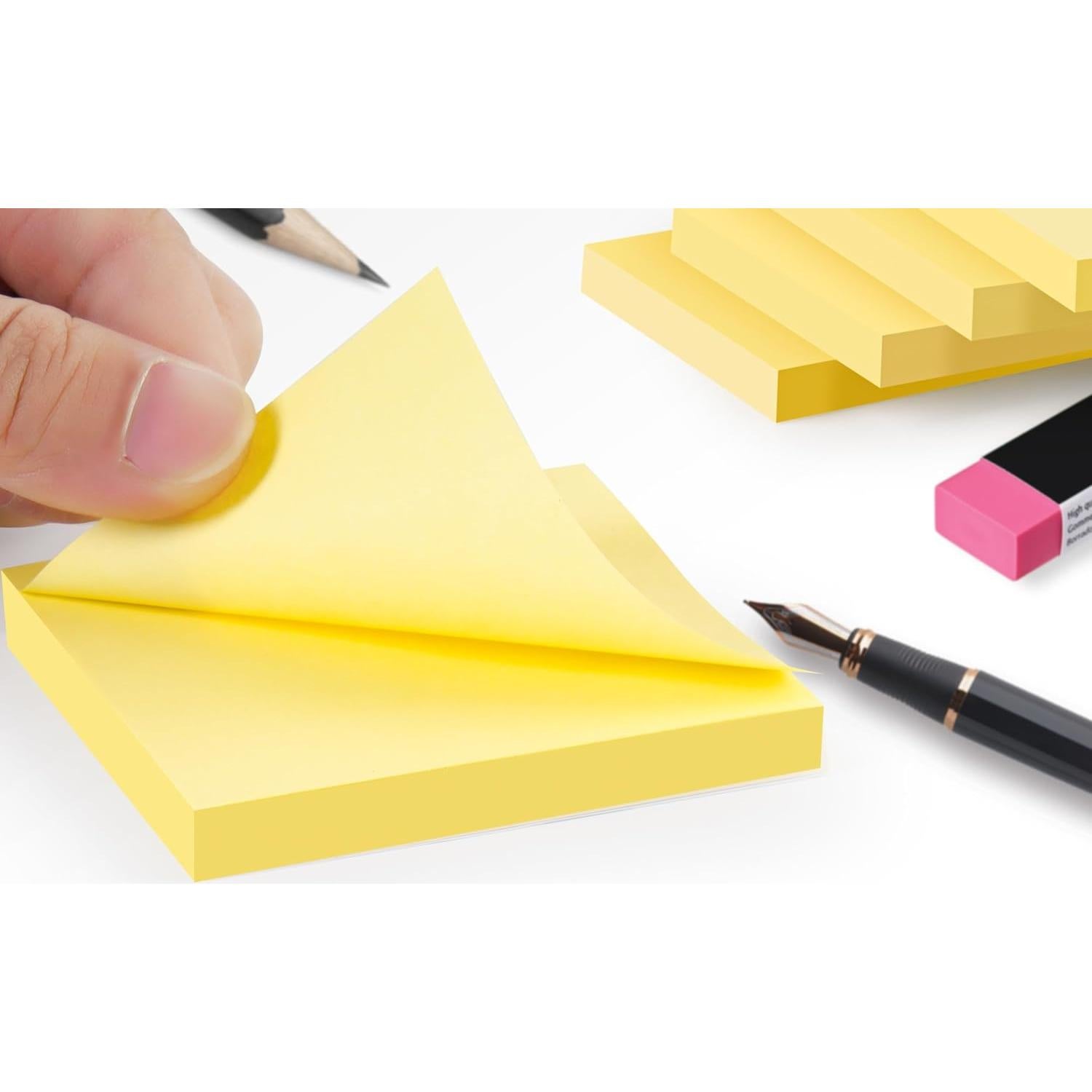 Notas Adhesivas Pop Up TKTB 3x3 Amarillo 18 Pads 56 Hojas