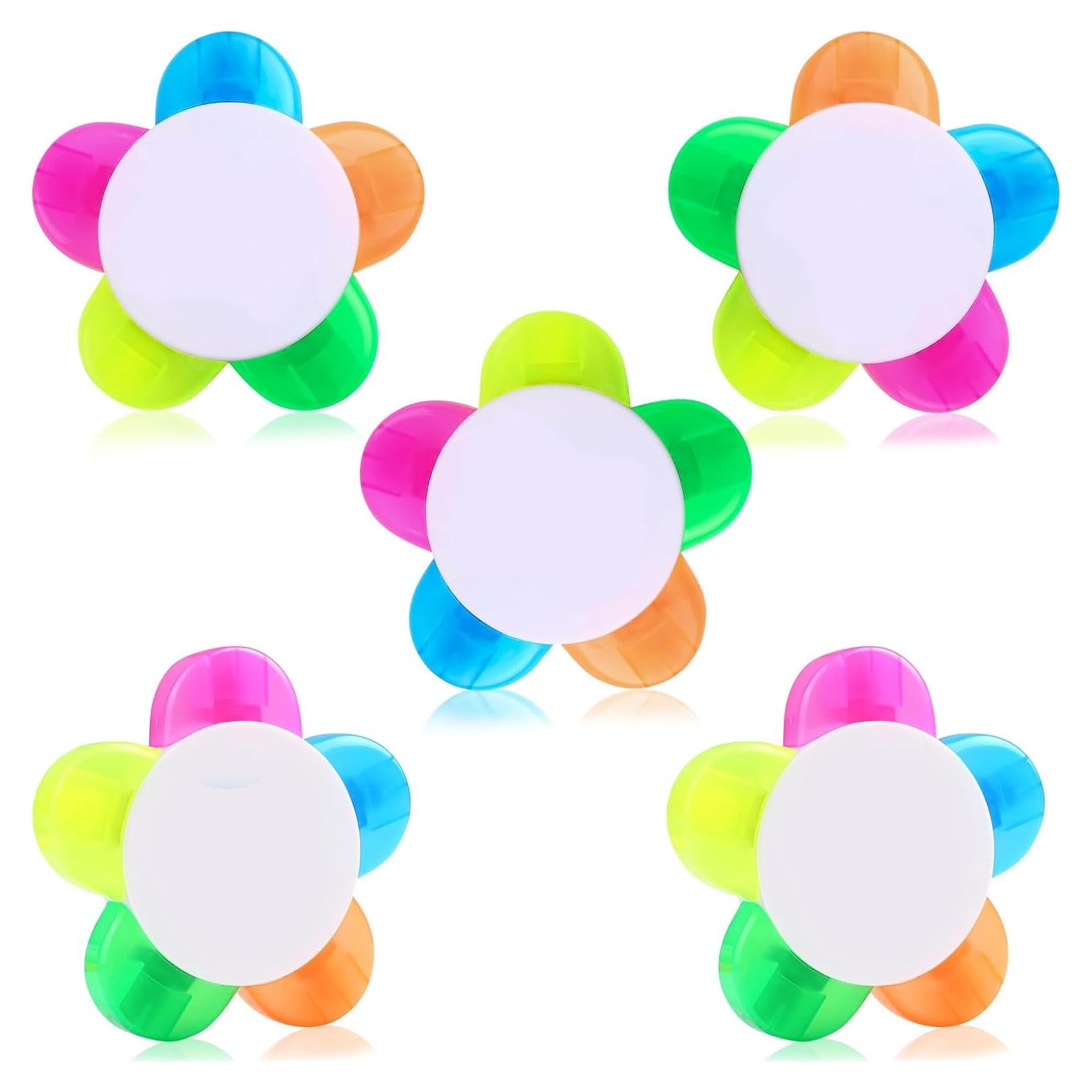 Marcadores de Pétalos SunAngel 5 en 1 Multicolor 10 cm