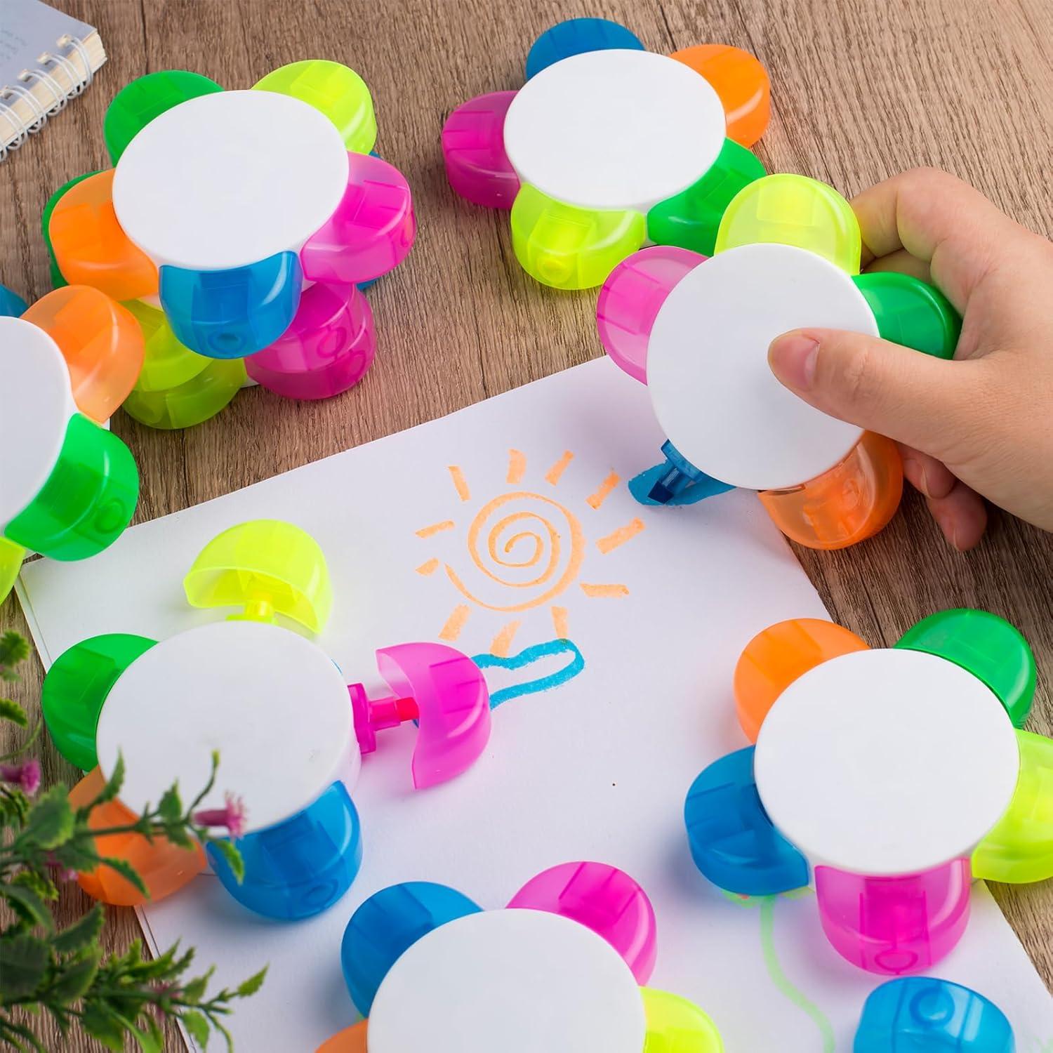 Marcadores de Pétalos SunAngel 5 en 1 Multicolor 10 cm