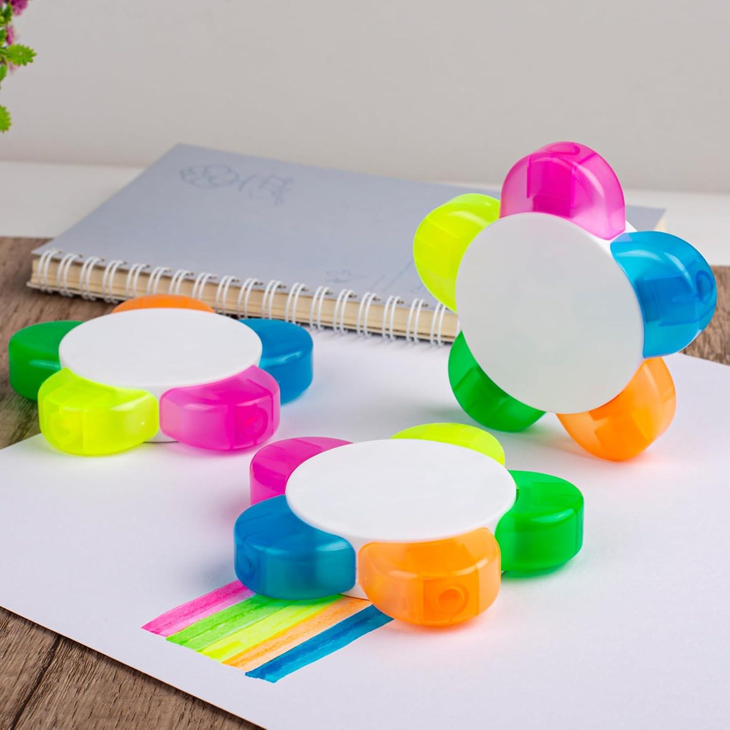 Marcadores de Pétalos SunAngel 5 en 1 Multicolor 10 cm