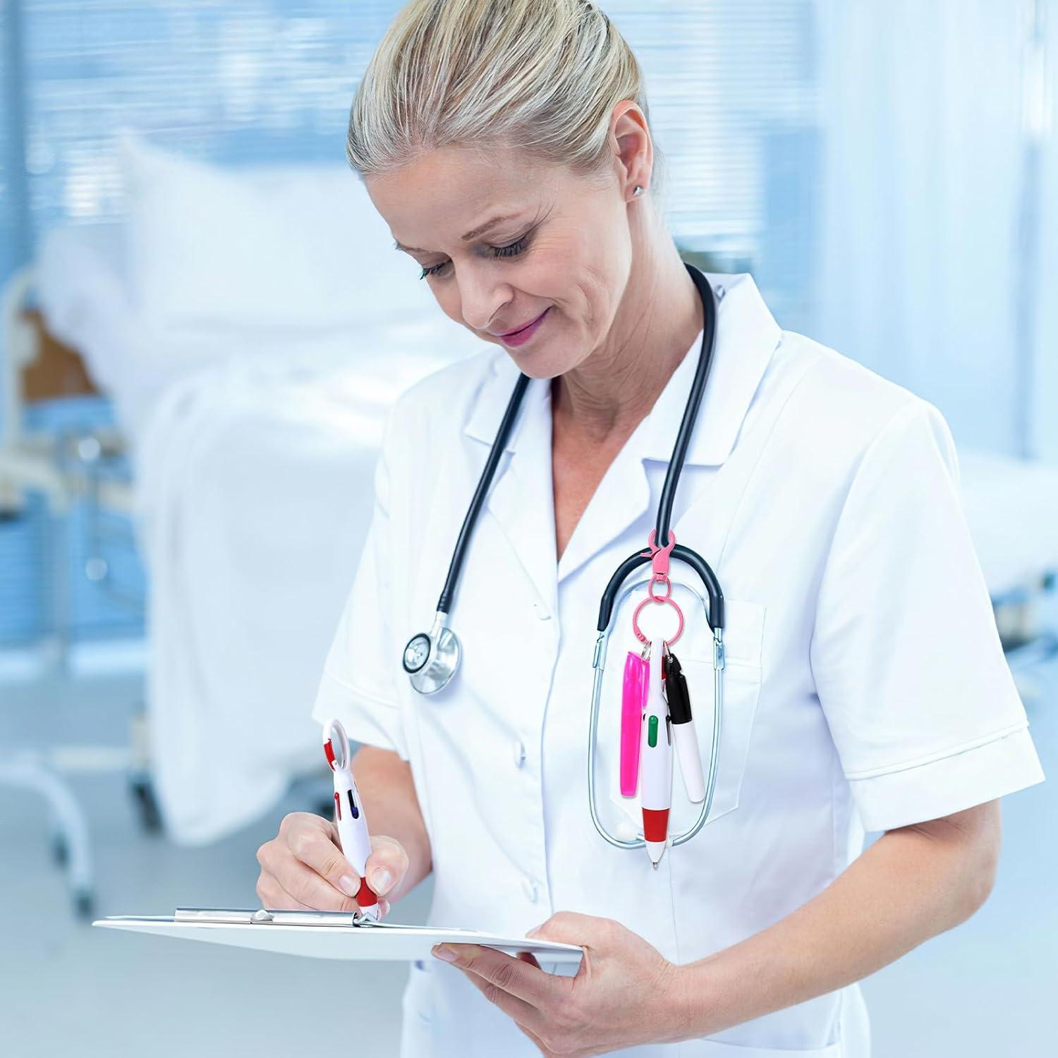 Conjunto de bolígrafos de enfermera Sibba Mini Rosa