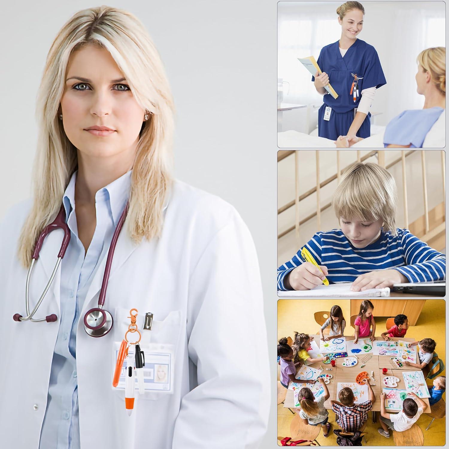 Juego de Bolígrafos y Resaltadores HOYDATE para Enfermeras