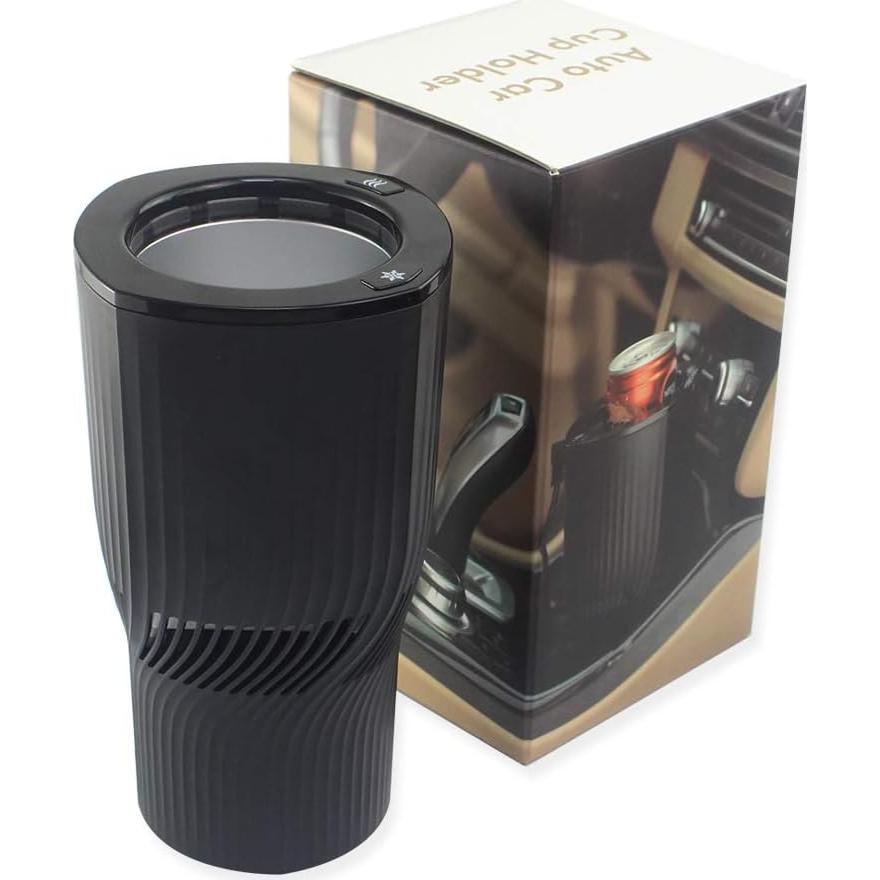 Soporte Calentador y Enfriador de Tazas HPYDIY 2-en-1 Negro