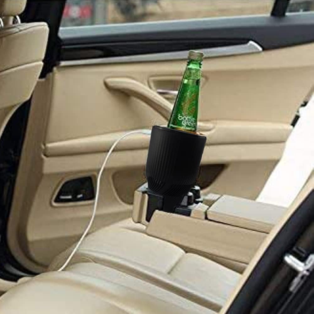 Soporte Calentador y Enfriador de Tazas HPYDIY 2-en-1 Negro