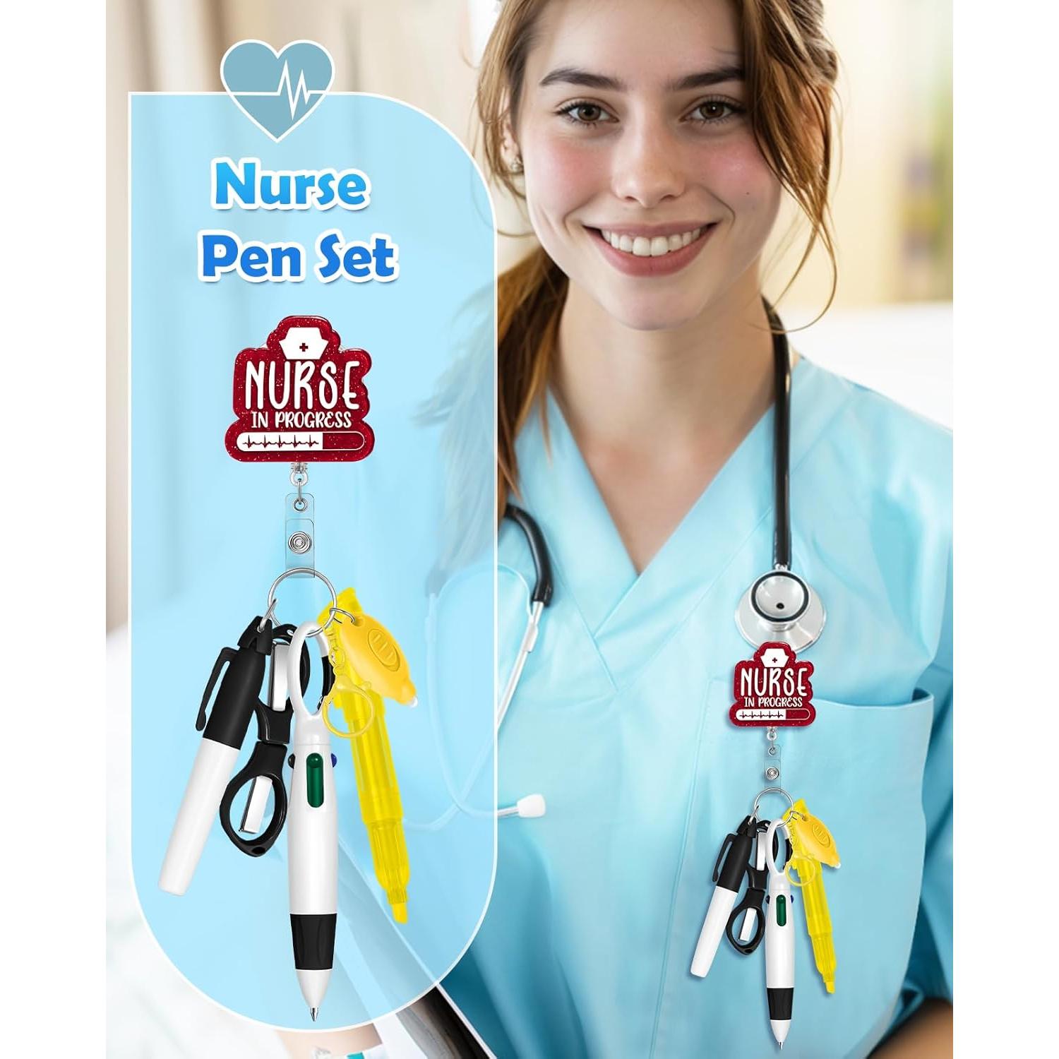 Conjunto de bolígrafos para enfermeras Plifal - 5 piezas